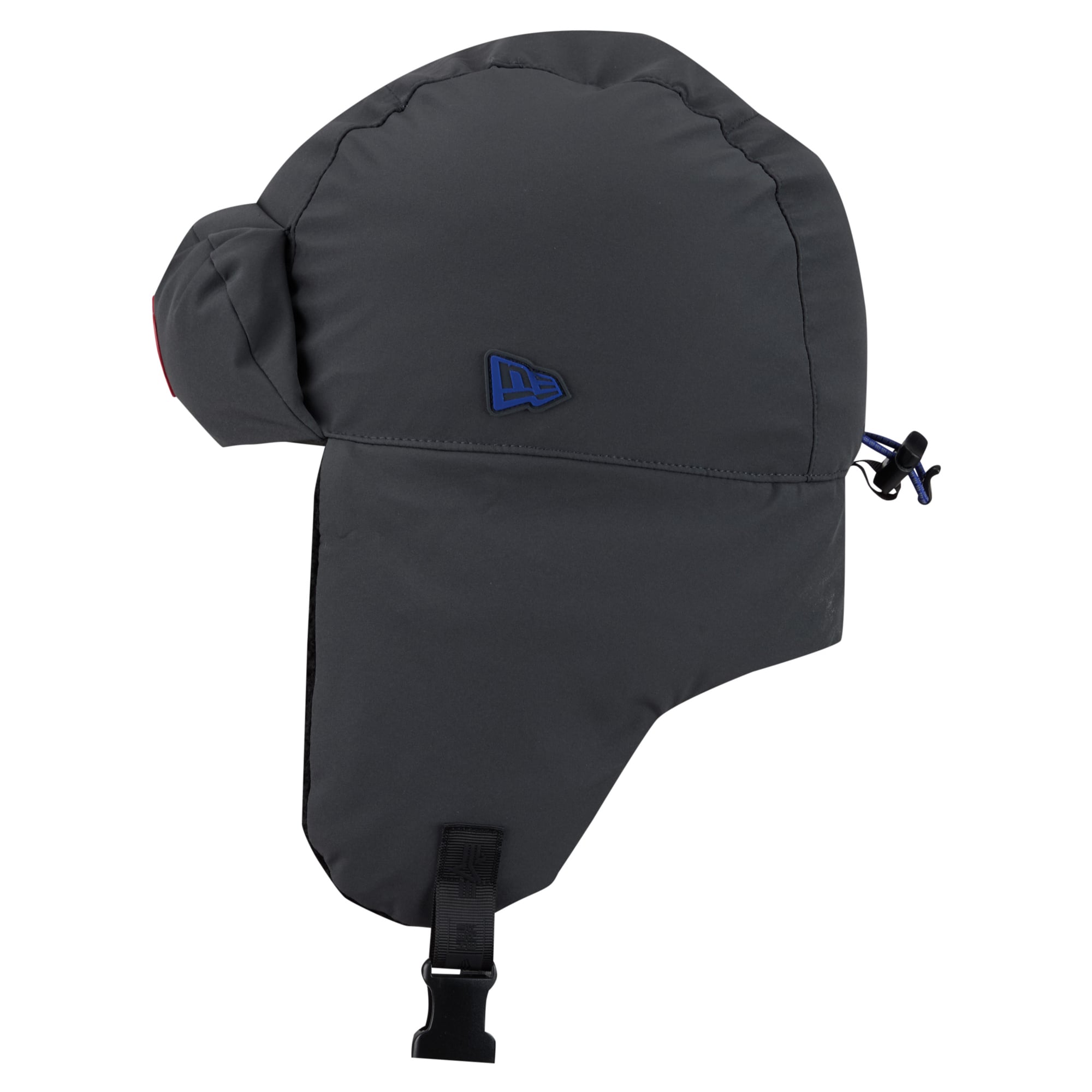 Casquette trappeur New Era noire Buffalo Bills 2026 pour homme, modèle Sideline, idéale les temps froids.