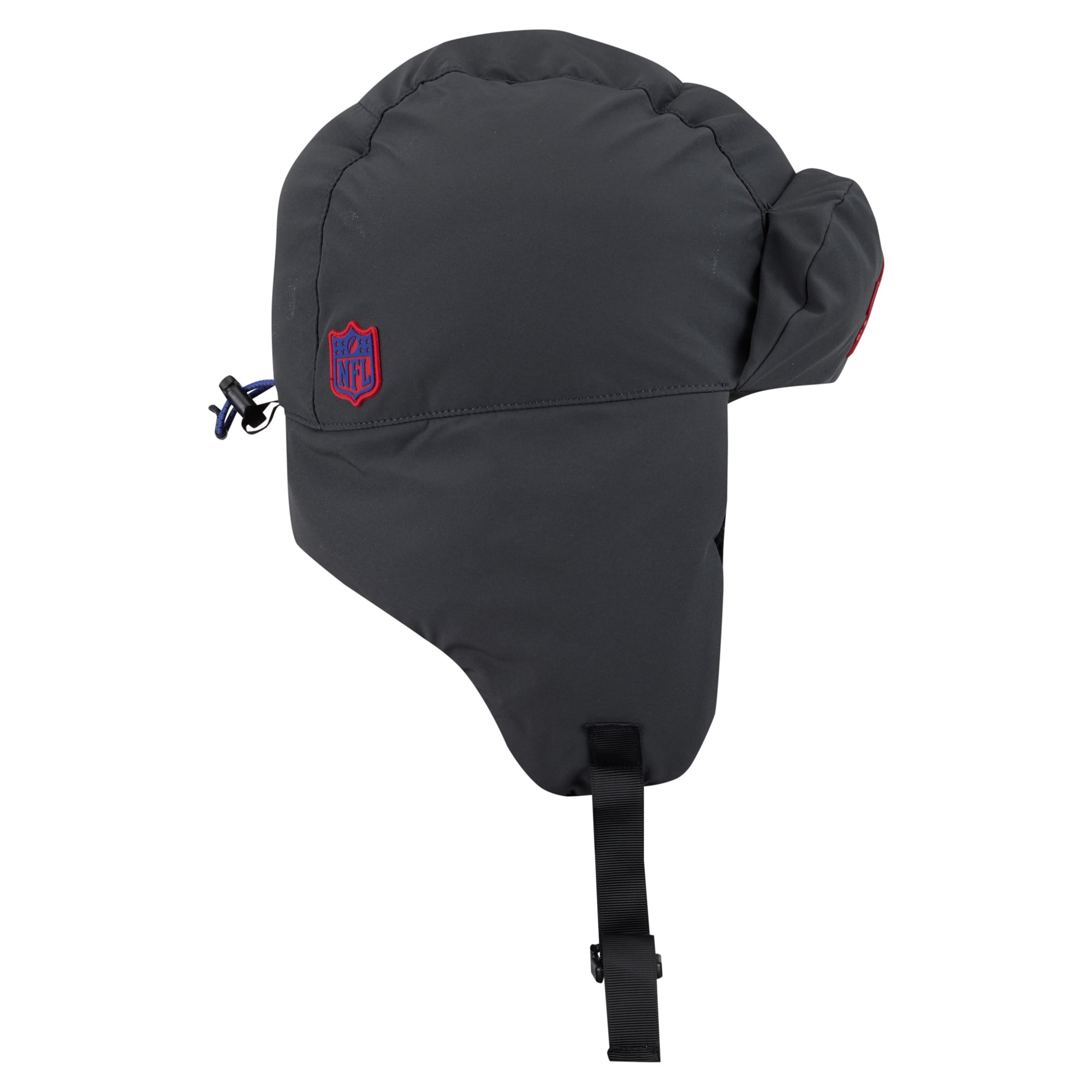 Casquette trappeur New Era noire Buffalo Bills 2026 pour homme, modèle Sideline, idéale les temps froids.