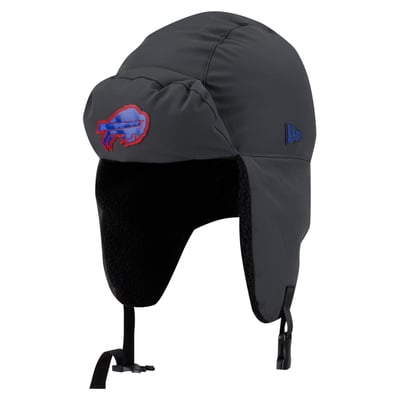 Buffalo Bills New Era 2026 Sideline Cold Weather  Trapper Hat - Black