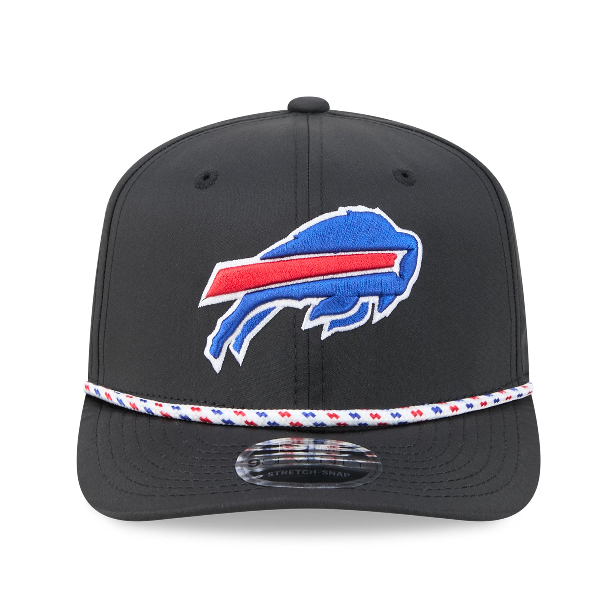 Casquette ajustable New Era Buffalo Bills 9SEVENTY noire pour homme