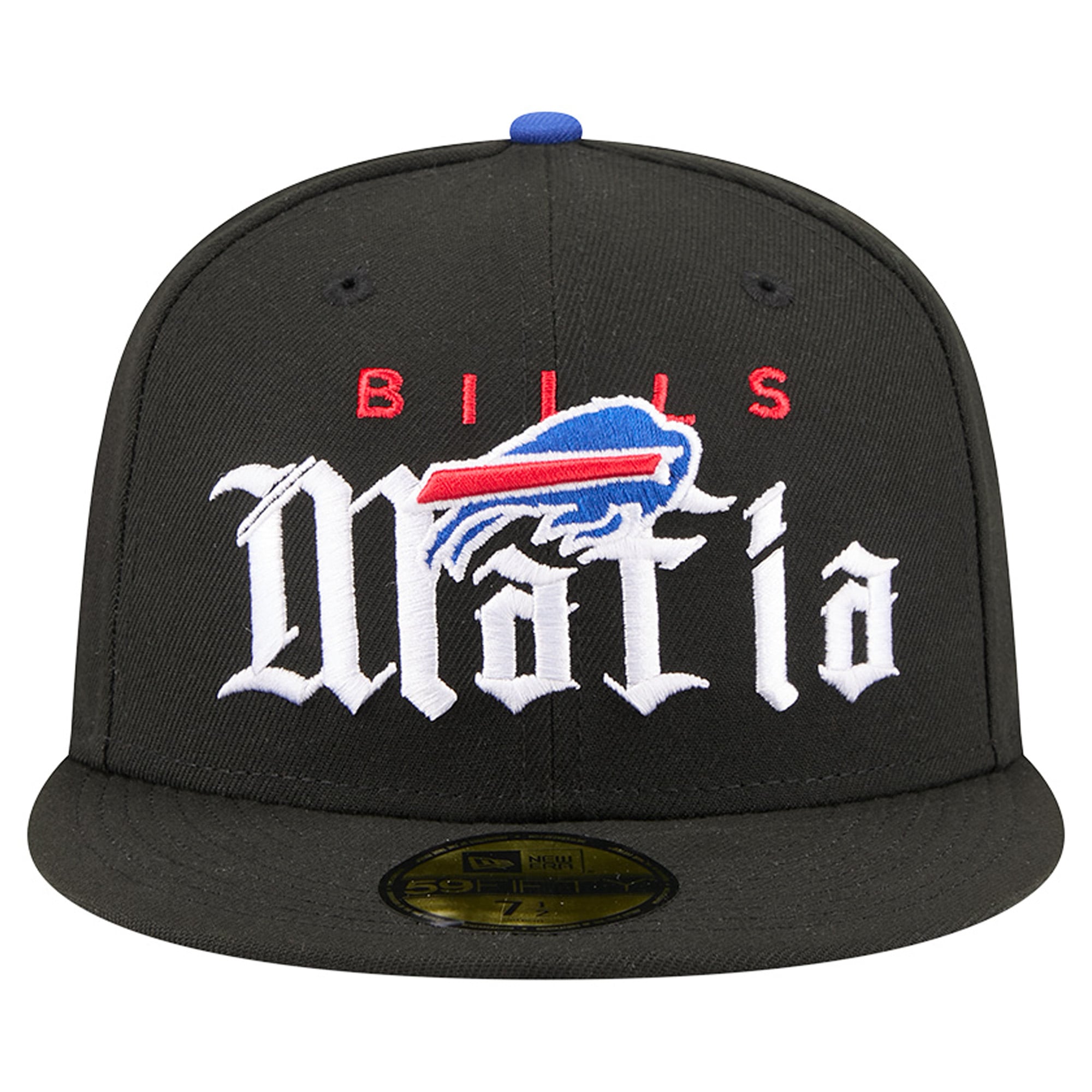 Casquette ajustée New Era Royal Buffalo Bills Mafia 59FIFTY pour homme