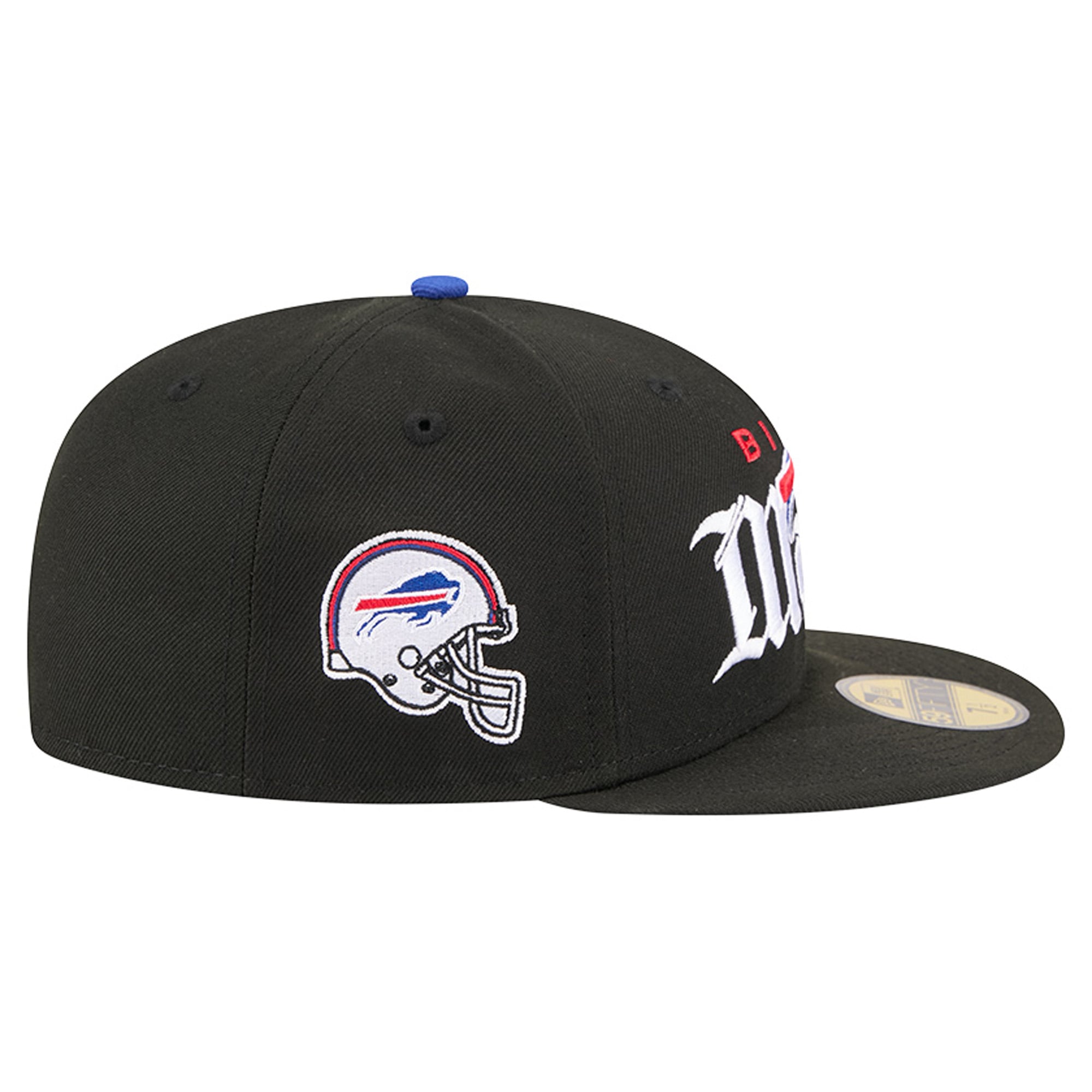 Casquette ajustée New Era Royal Buffalo Bills Mafia 59FIFTY pour homme
