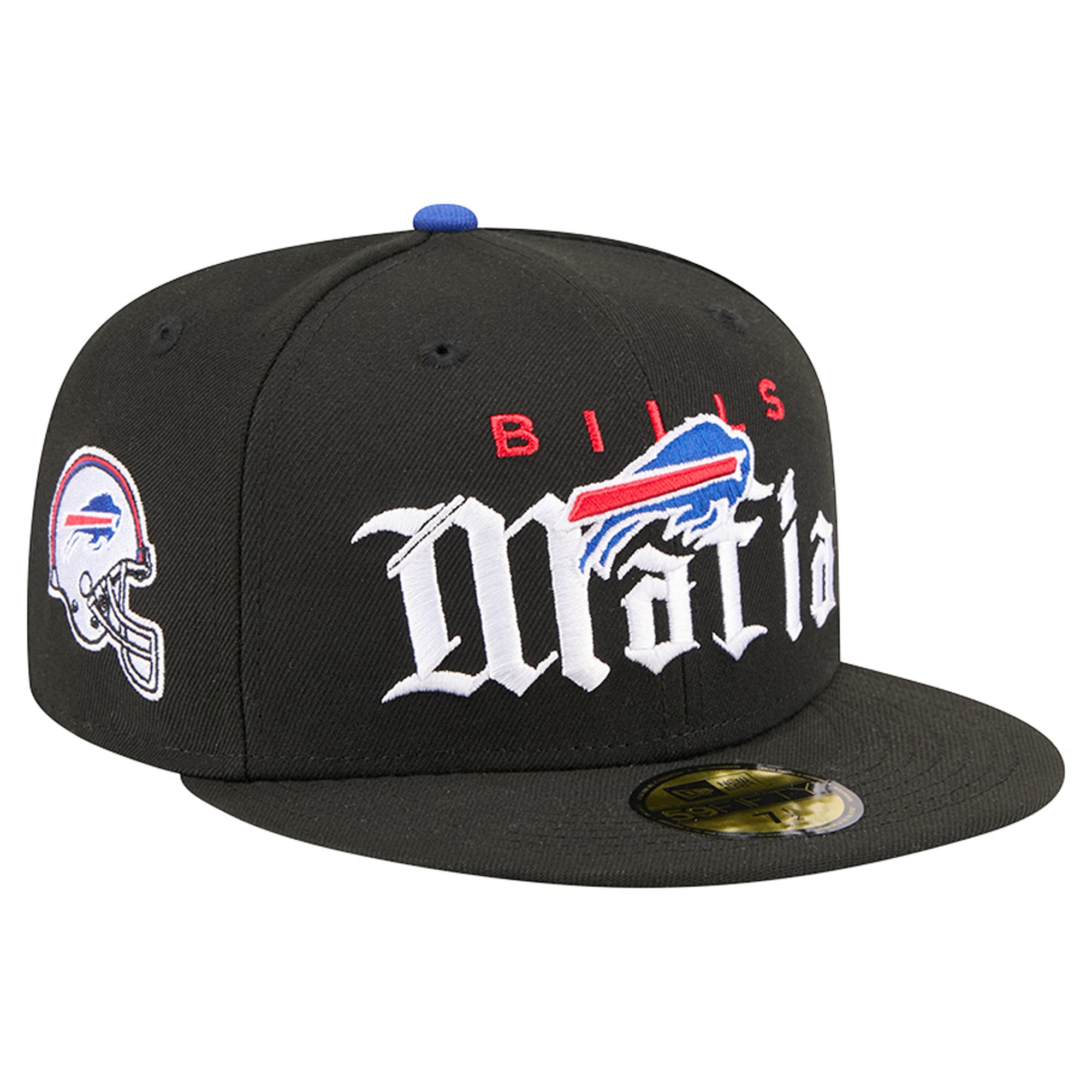 Casquette ajustée New Era Royal Buffalo Bills Mafia 59FIFTY pour homme
