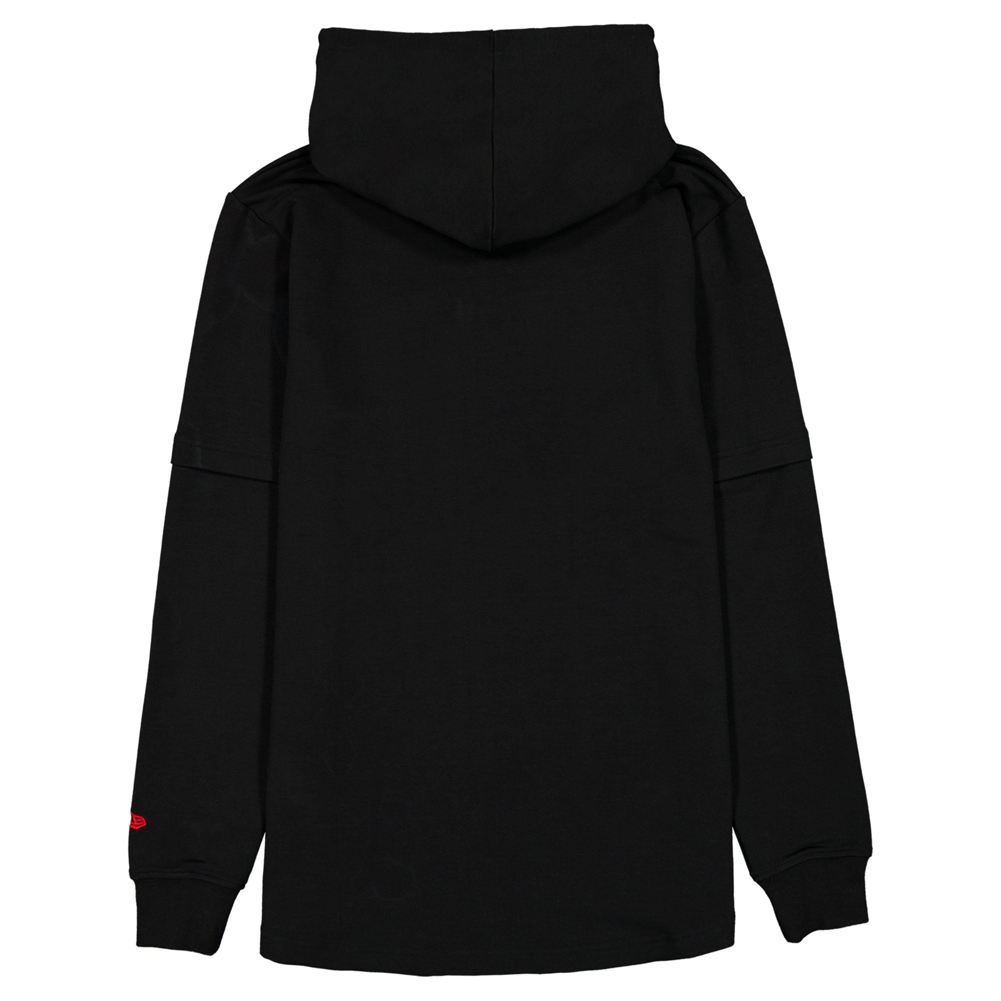 Men's New Era Black Buffalo Bills Functional Fandom Twofer Hoodie