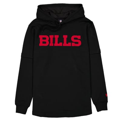 Buffalo Bills New Era Functional Fandom Twofer Hoodie - Black
