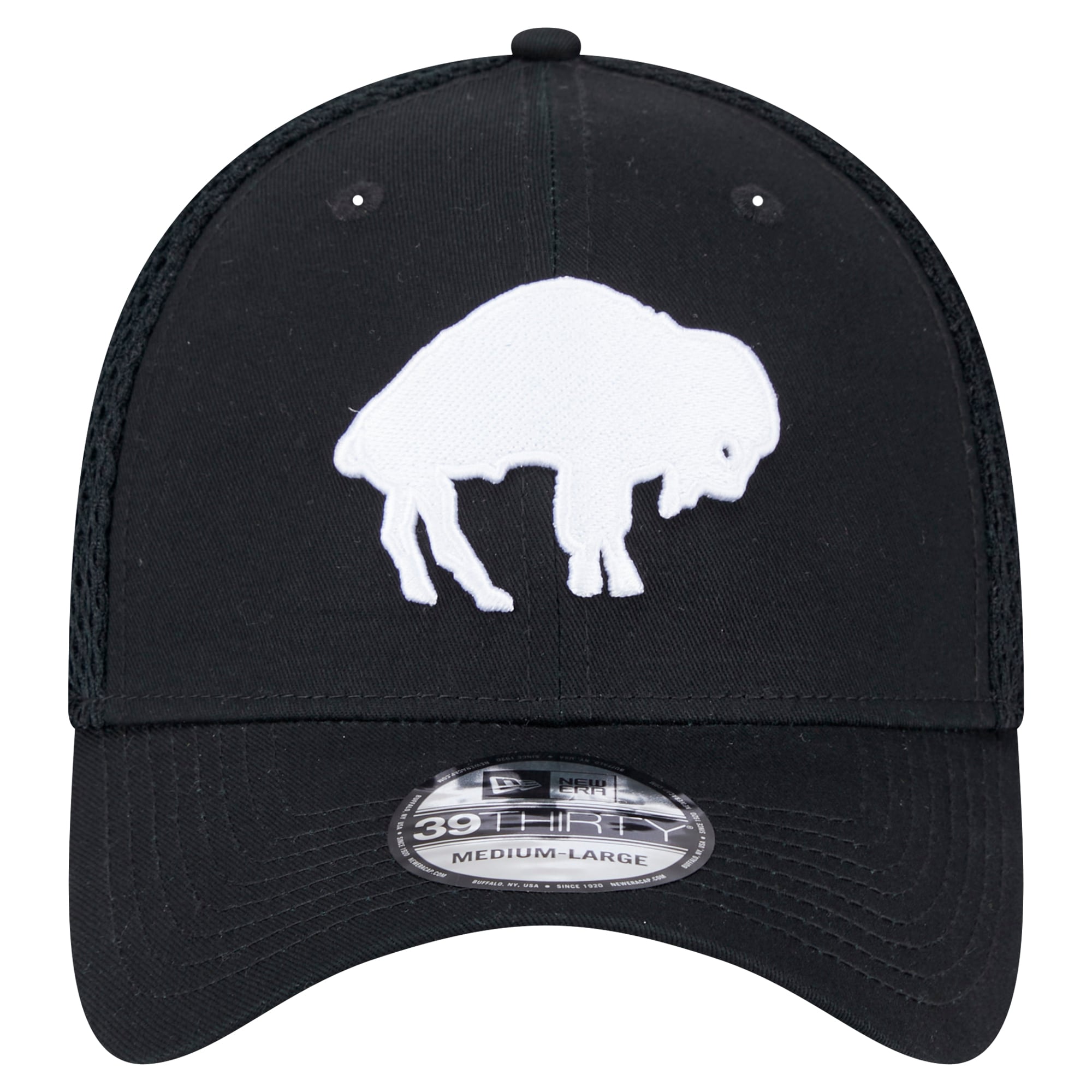 Casquette New Era Buffalo Bills Main Neo 39THIRTY Flex noire pour homme