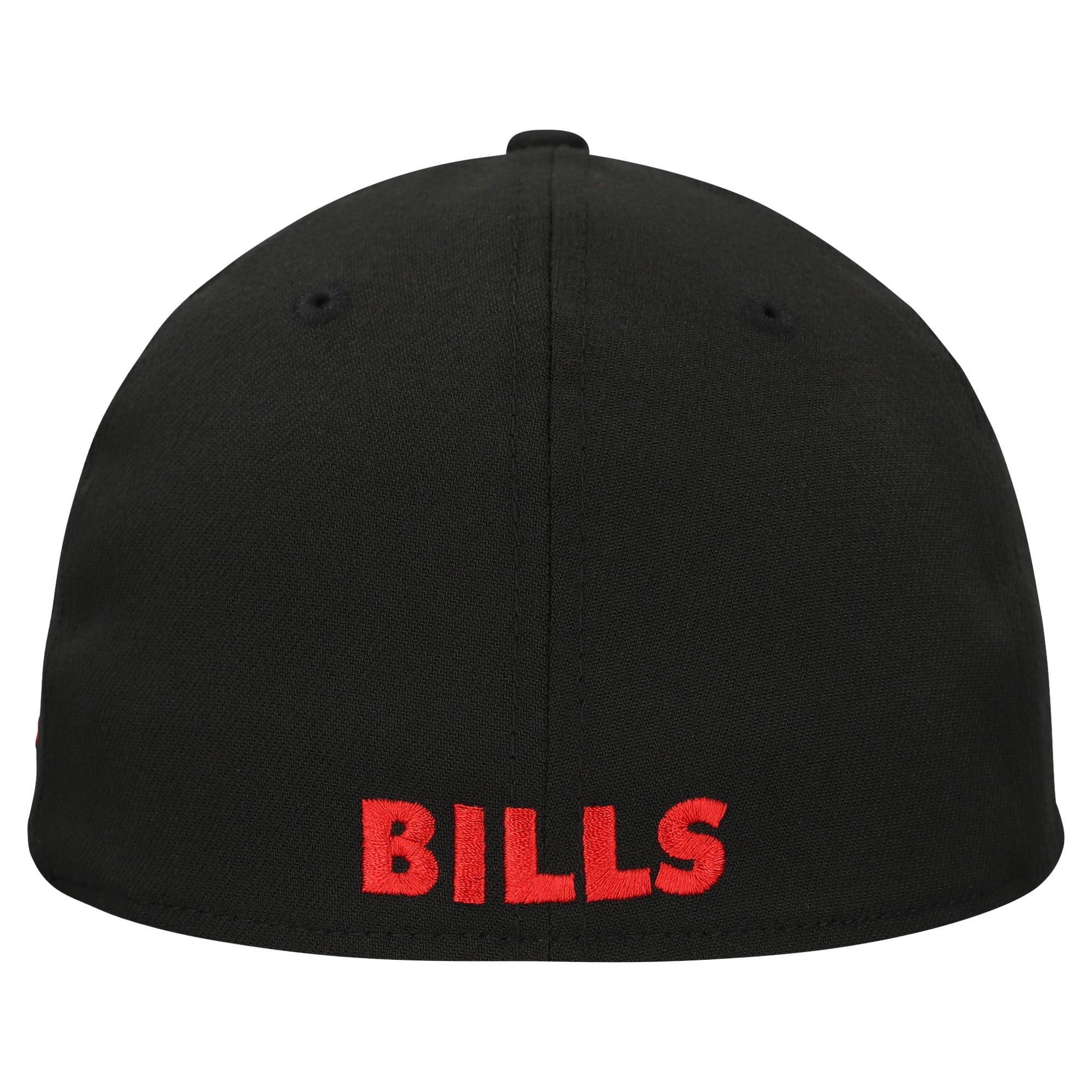 Casquette 39THIRTY Flex Throwback Main noire des Buffalo Bills New Era pour hommes