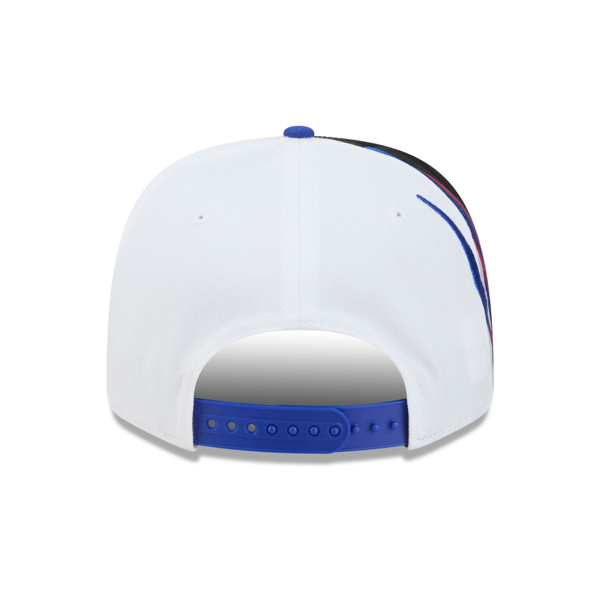 Casquette ajustable New Era 9SEVENTY noire et blanche pour homme, fan des Buffalo Bills