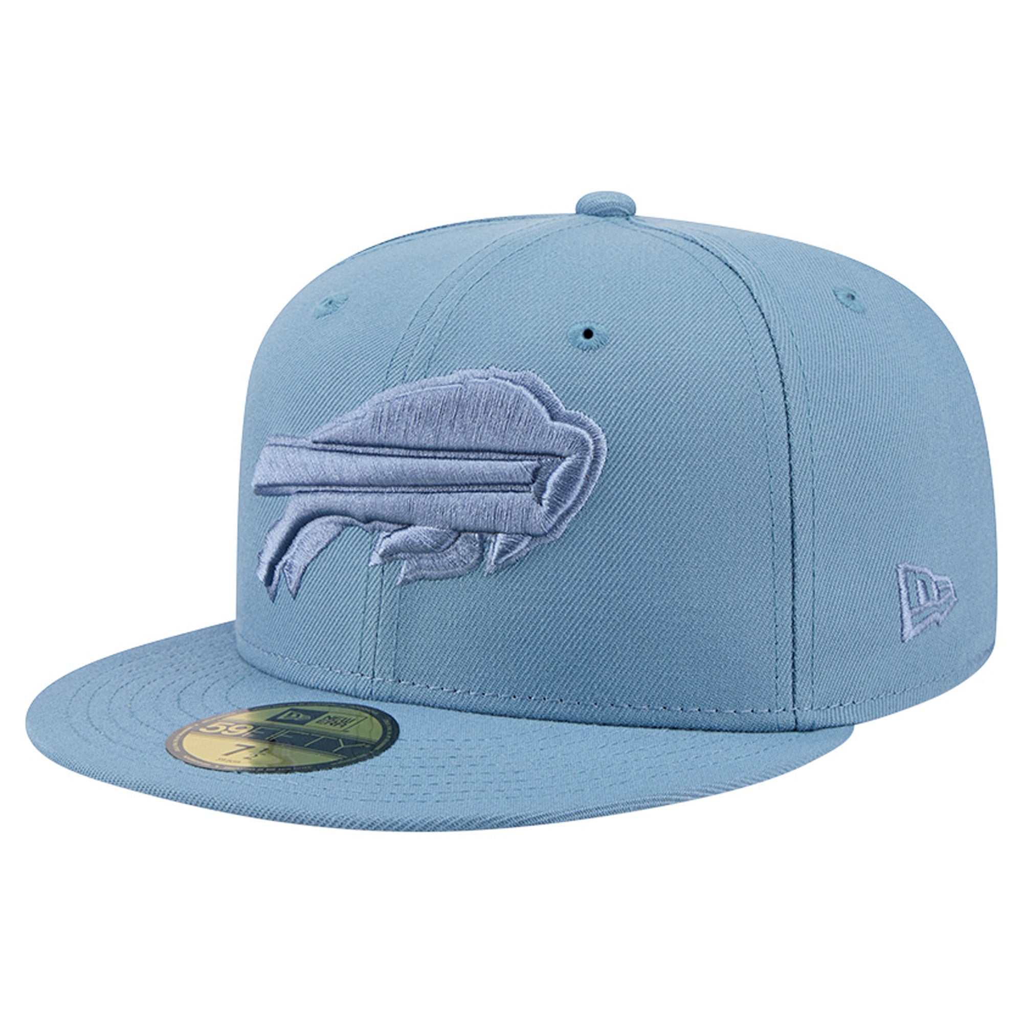 Men's New Era Blue Buffalo Bills Color Pack 59FIFTY Fitted Hat
