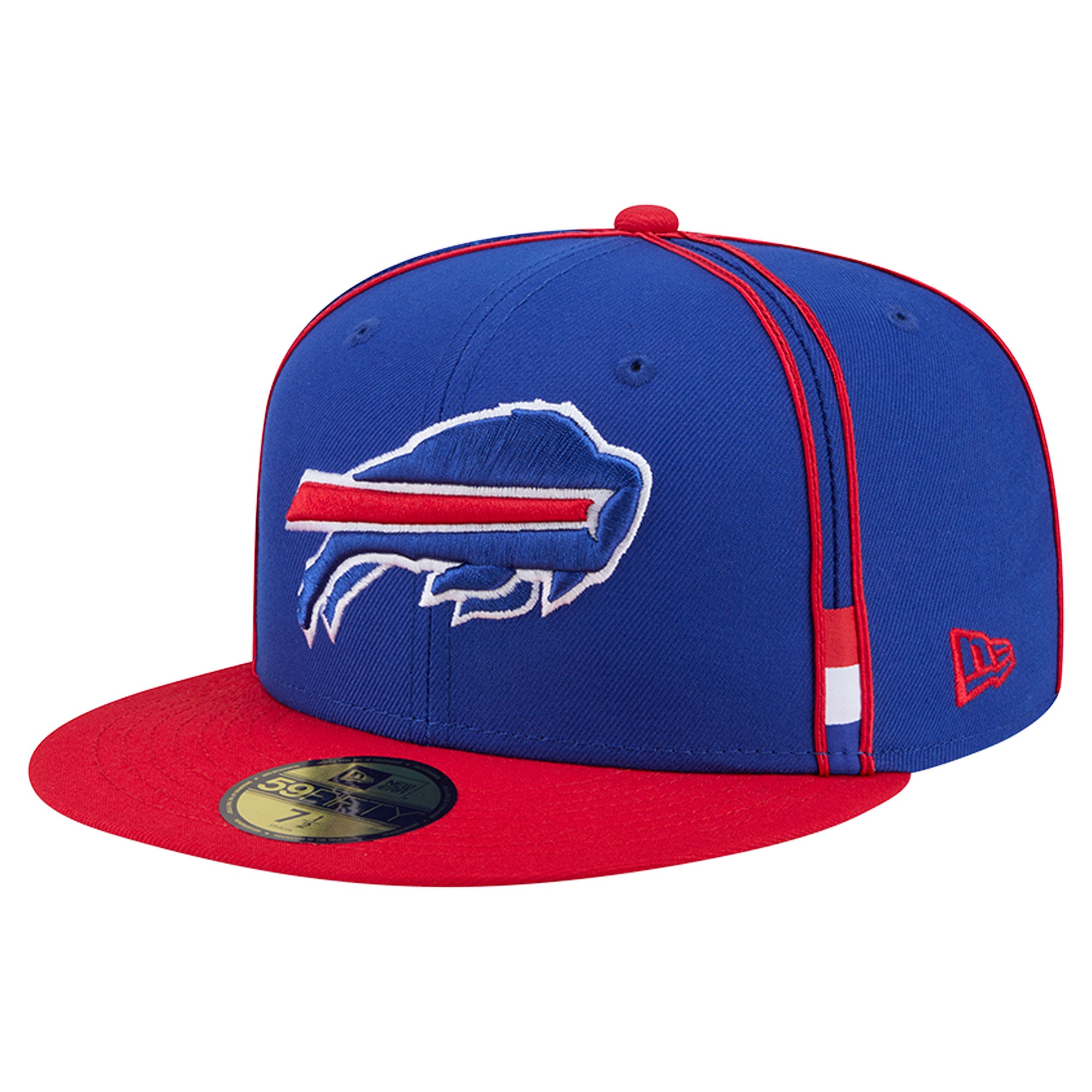 Men's New Era Blue Buffalo Bills Soutache 59FIFTY Fitted Hat