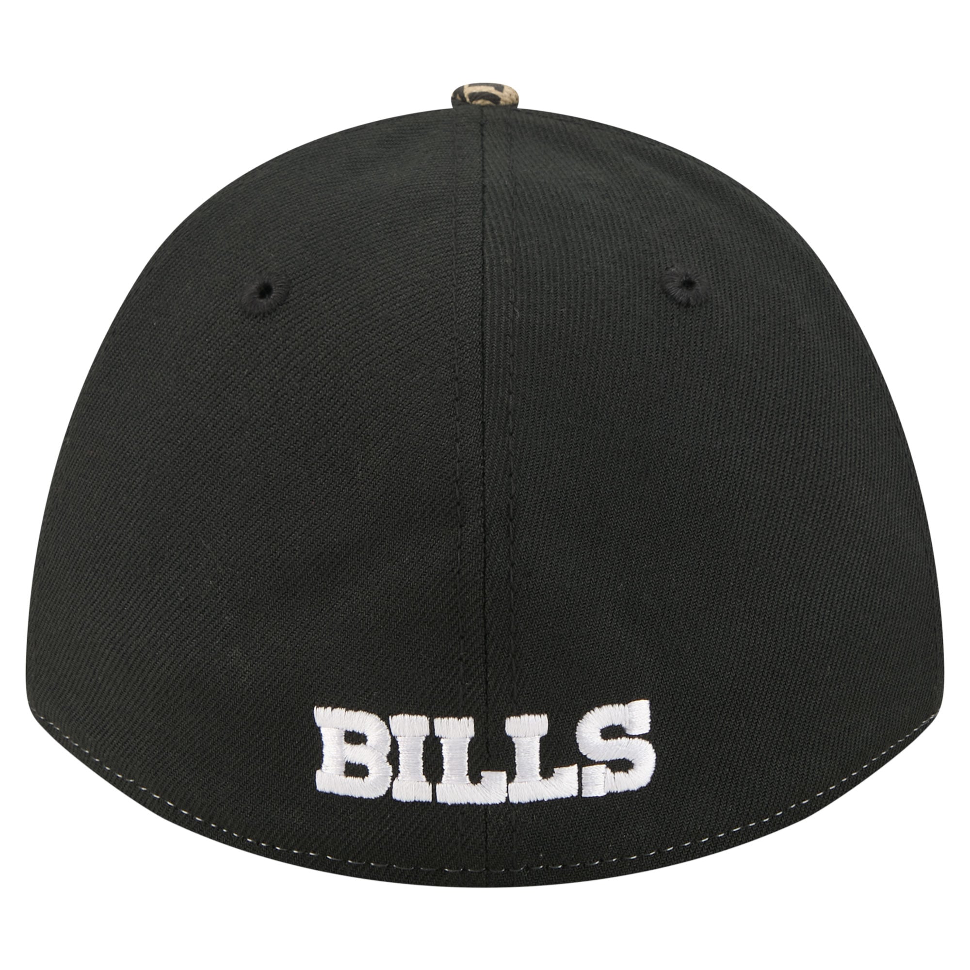 Men's New Era Camo/Black Buffalo Bills Team Collection RealTree 39THIRTY M-Crown A-Frame Flex Hat