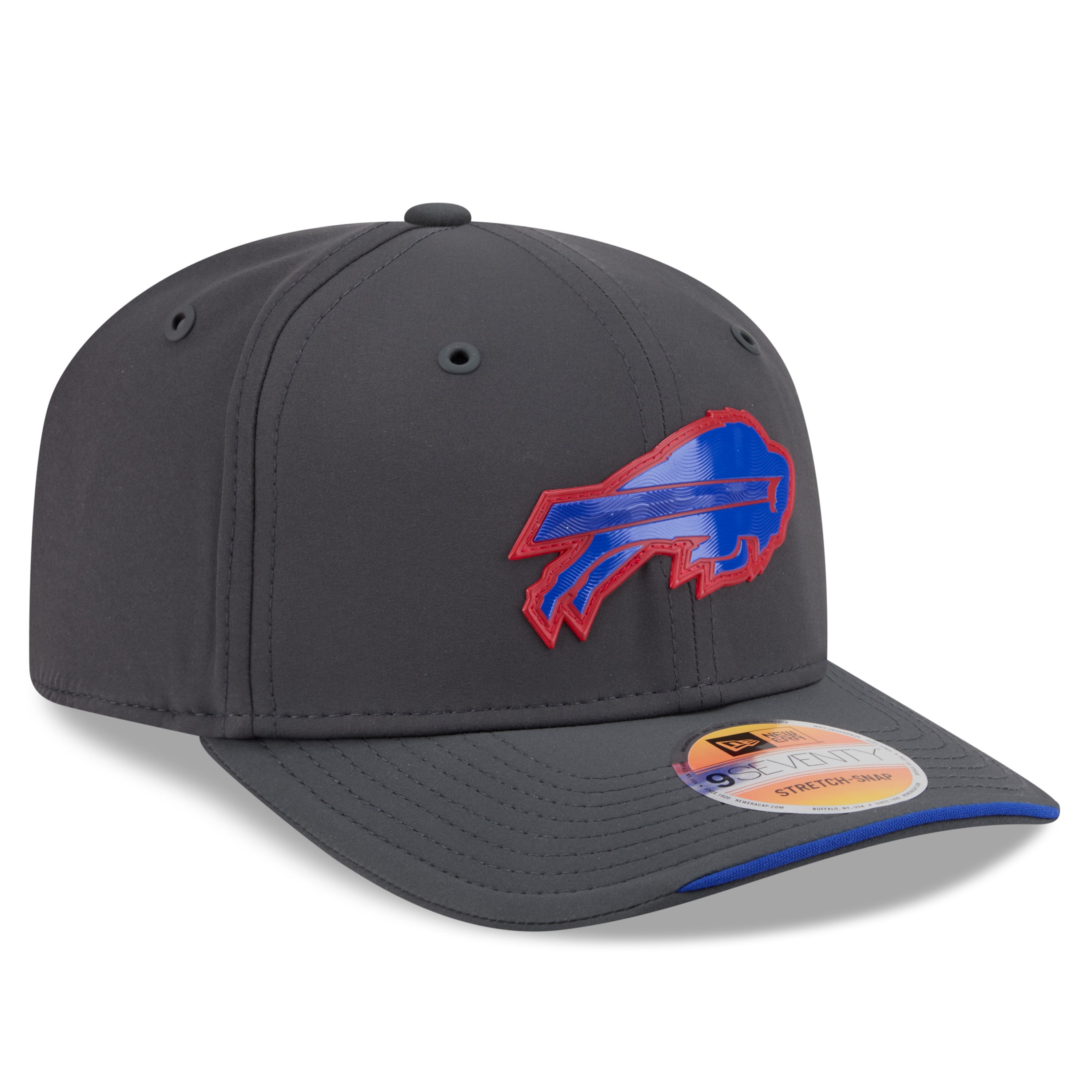 Casquette ajustable New Era Buffalo Bills 2026 Sideline 9SEVENTY couleur anthracite pour homme