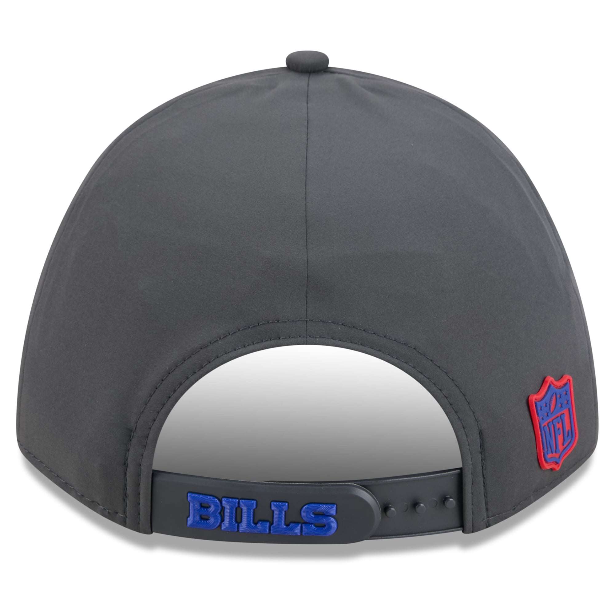 Casquette ajustable New Era Buffalo Bills 2026 Sideline pour homme, couleur anthracite, modèle 9FORTY M-Crown