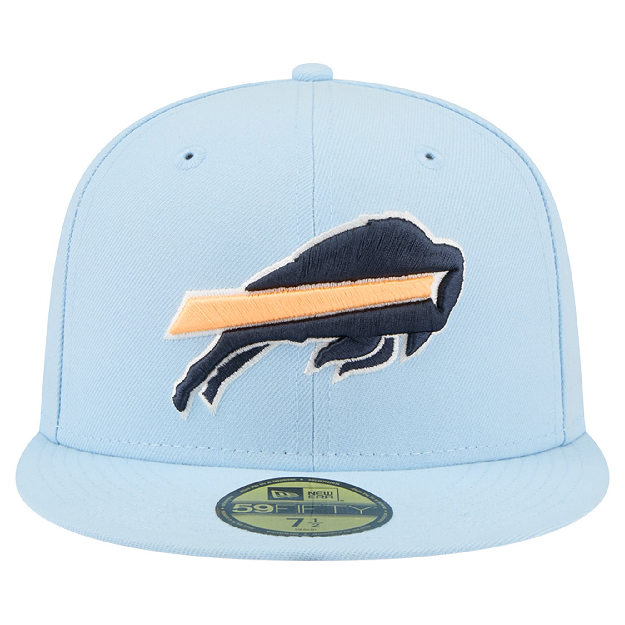 Men's New Era Coastal Blue Buffalo Bills 59FIFTY Fitted Hat