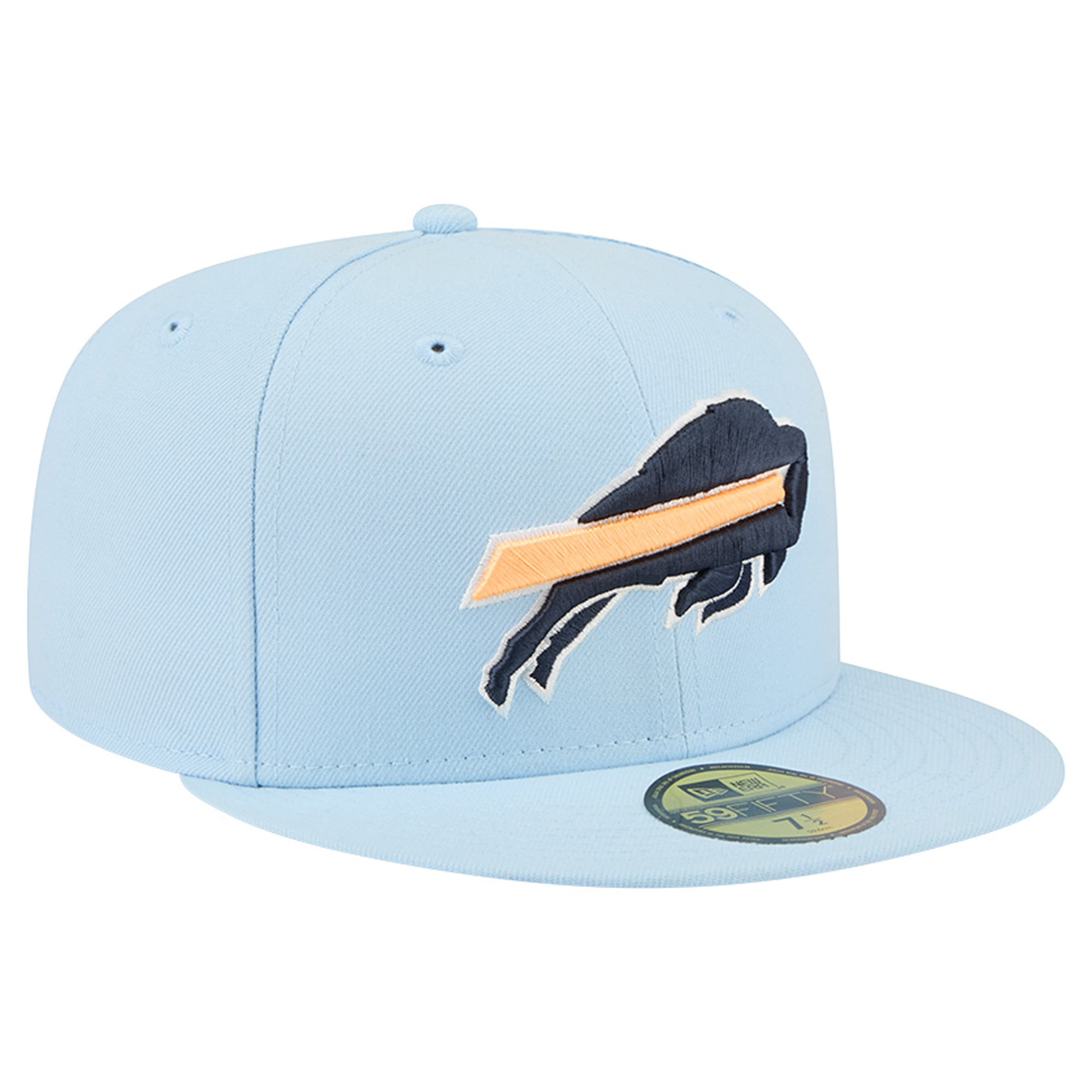 Men's New Era Coastal Blue Buffalo Bills 59FIFTY Fitted Hat