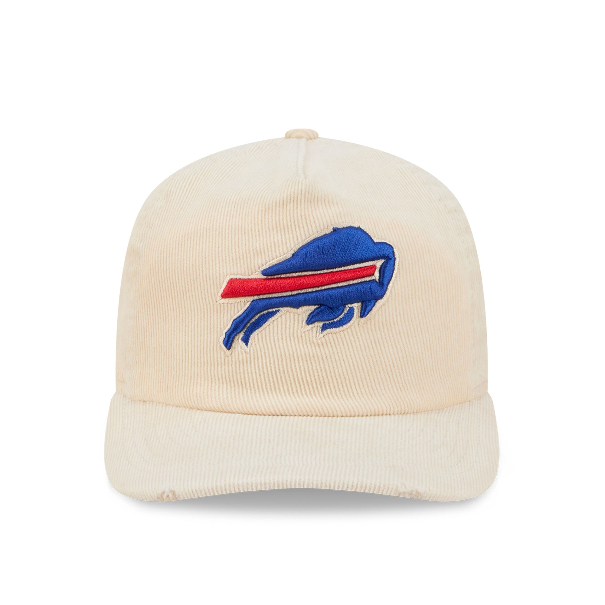 Casquette ajustable New Era Buffalo Bills en velours côtelé crème pour homme 19TWENTY