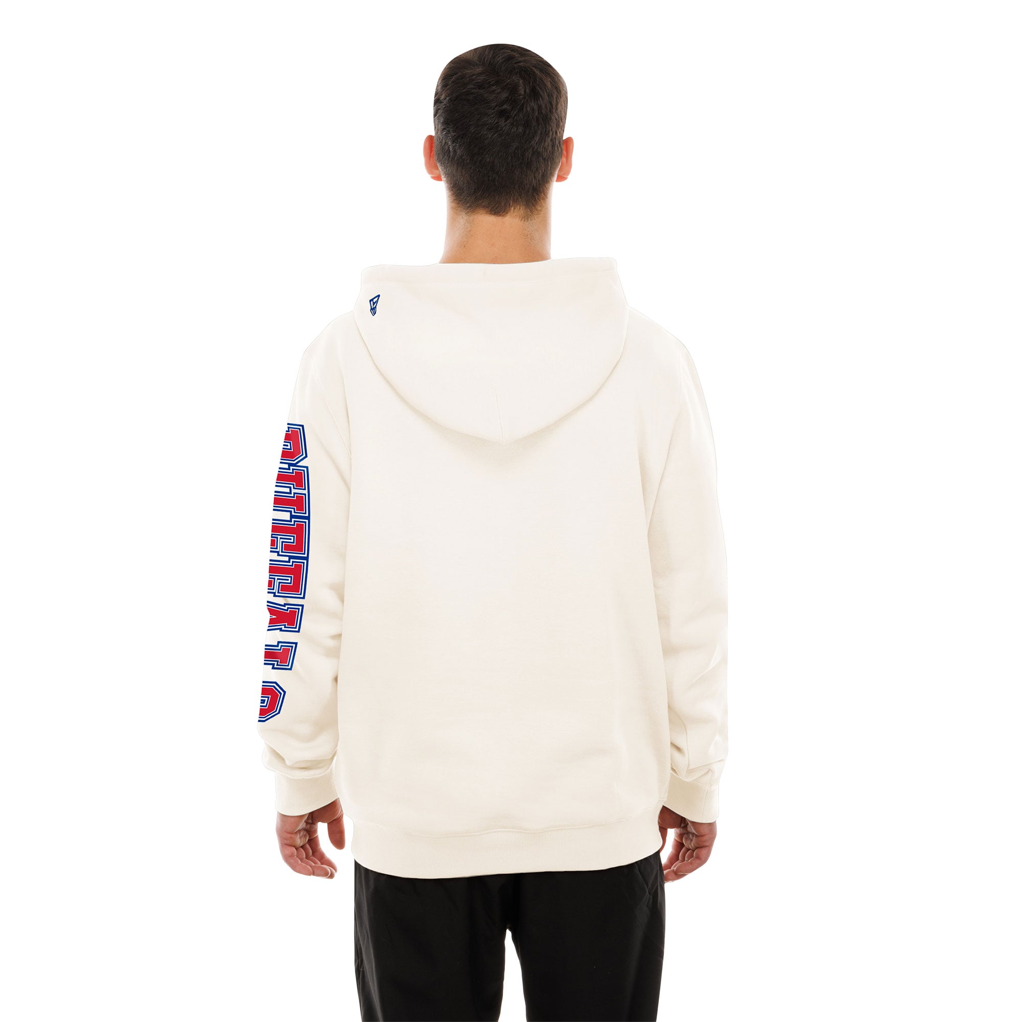 Men's New Era  Cream Buffalo Bills Dune Dust Hoodie