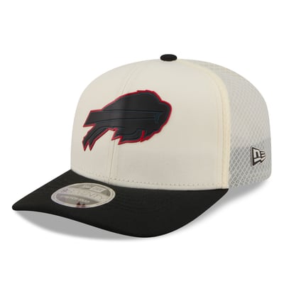 Buffalo Bills New Era Color Pop 9SEVENTY Adjustable Hat - Cream/Black