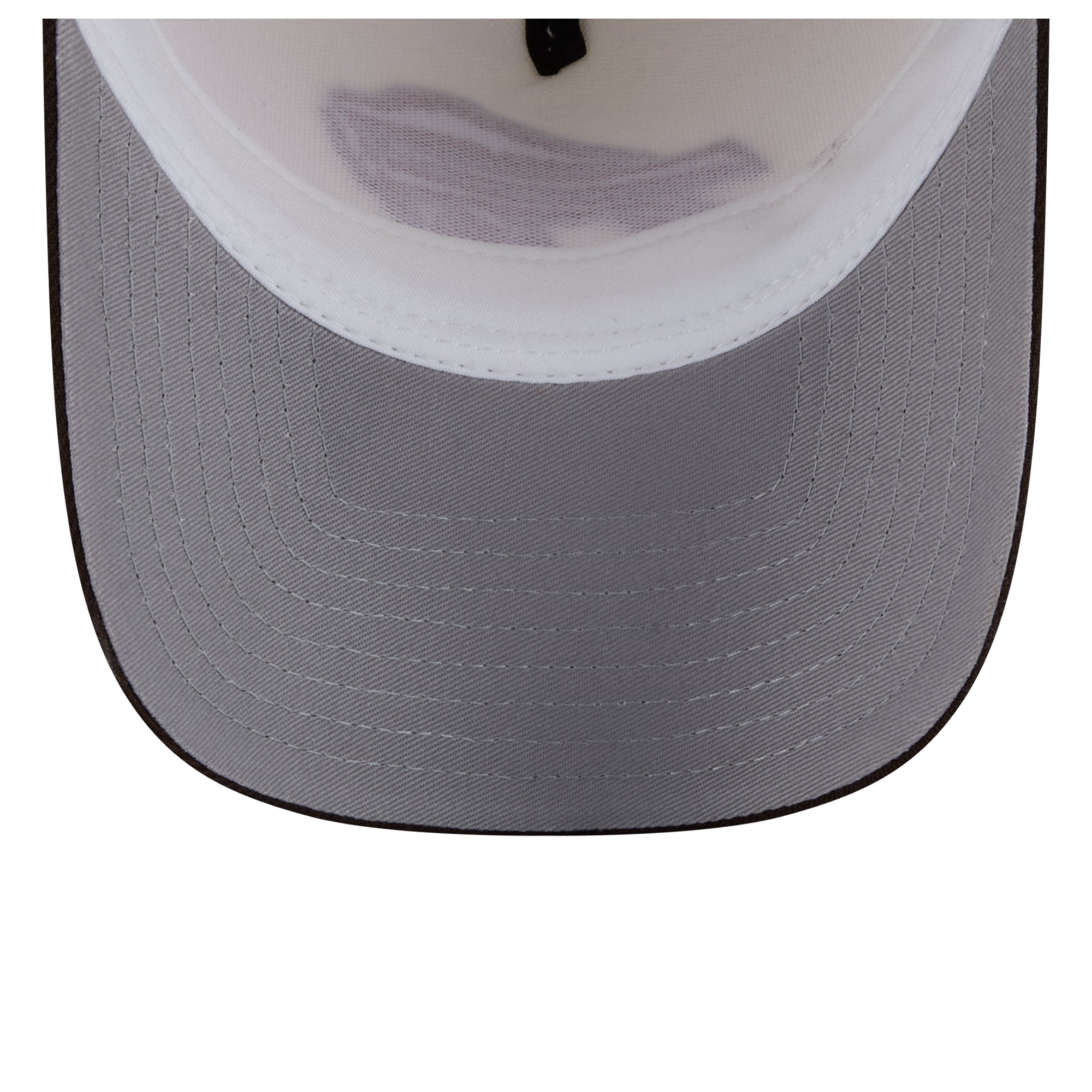 Men's New Era Cream/Brown Buffalo Bills Pumpkin Spice A-Frame 9FORTY Adjustable Hat