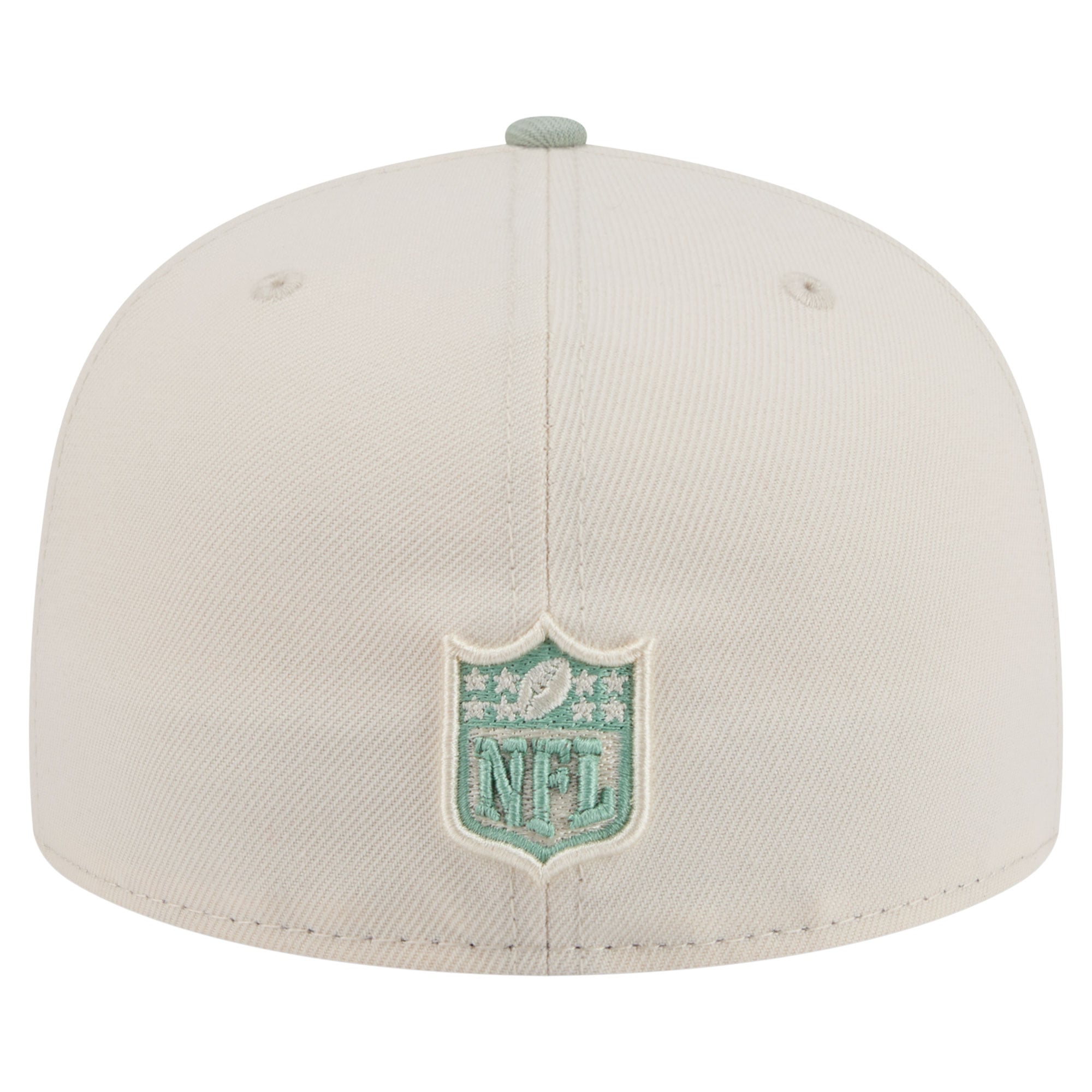 Casquette ajustée New Era Buffalo Bills crème/vert clair pour homme, modèle 59FIFTY