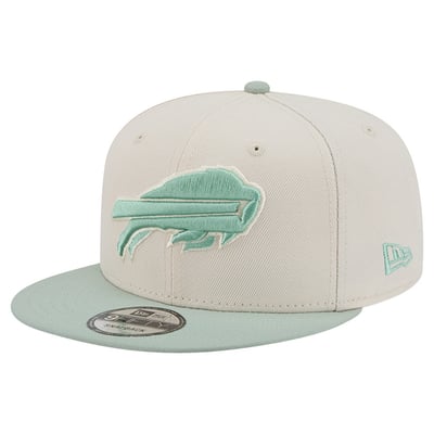 Buffalo Bills New Era Color Pack Two-Tone 9FIFTY Snapback Hat - Cream/Light Green