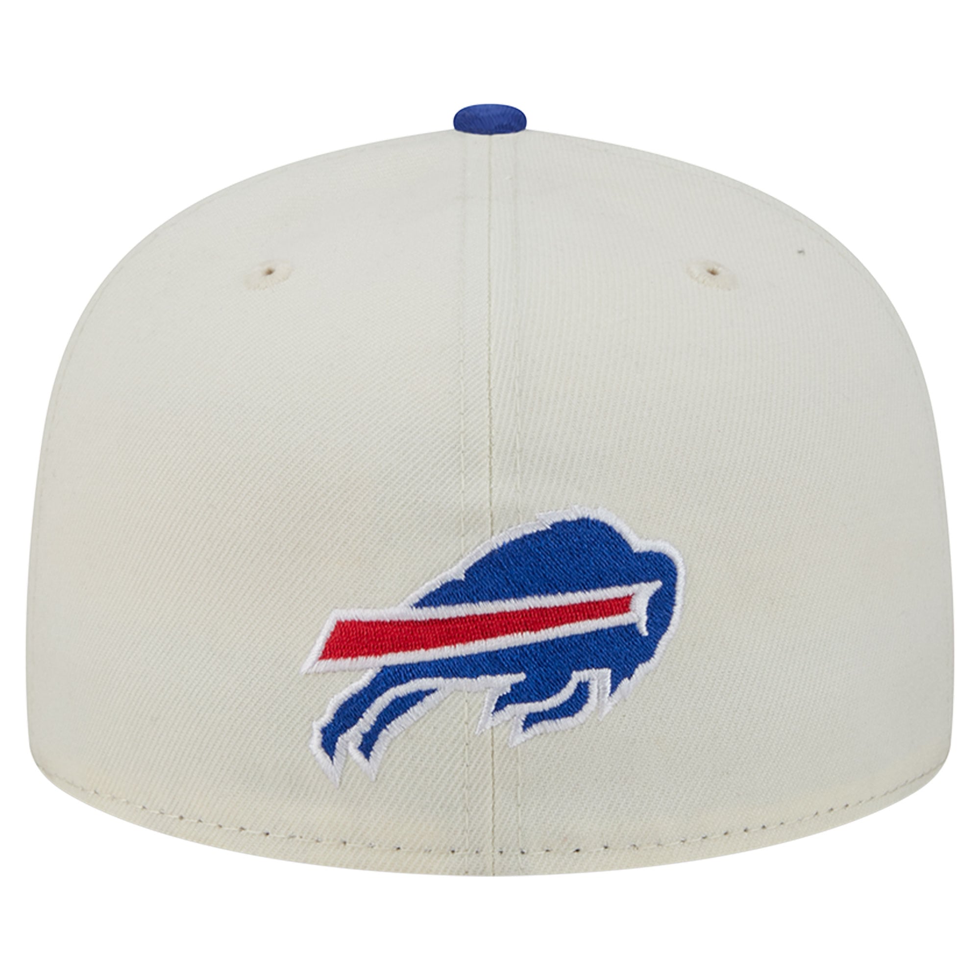 Men's New Era Cream/Royal Buffalo Bills Deceptor 59FIFTY Fitted Hat