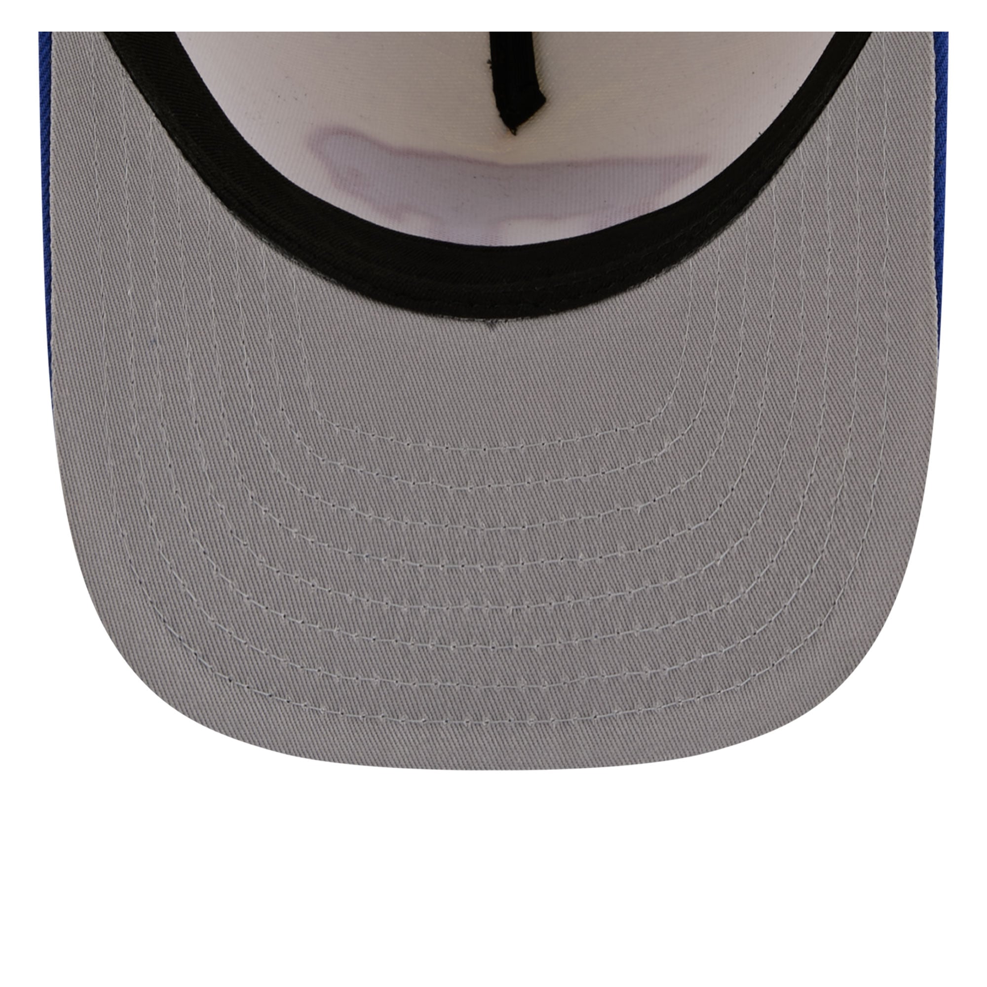 Casquette ajustée New Era 59FIFTY pour homme, coloris crème/bleu royal, Buffalo Bills, style rétro.
