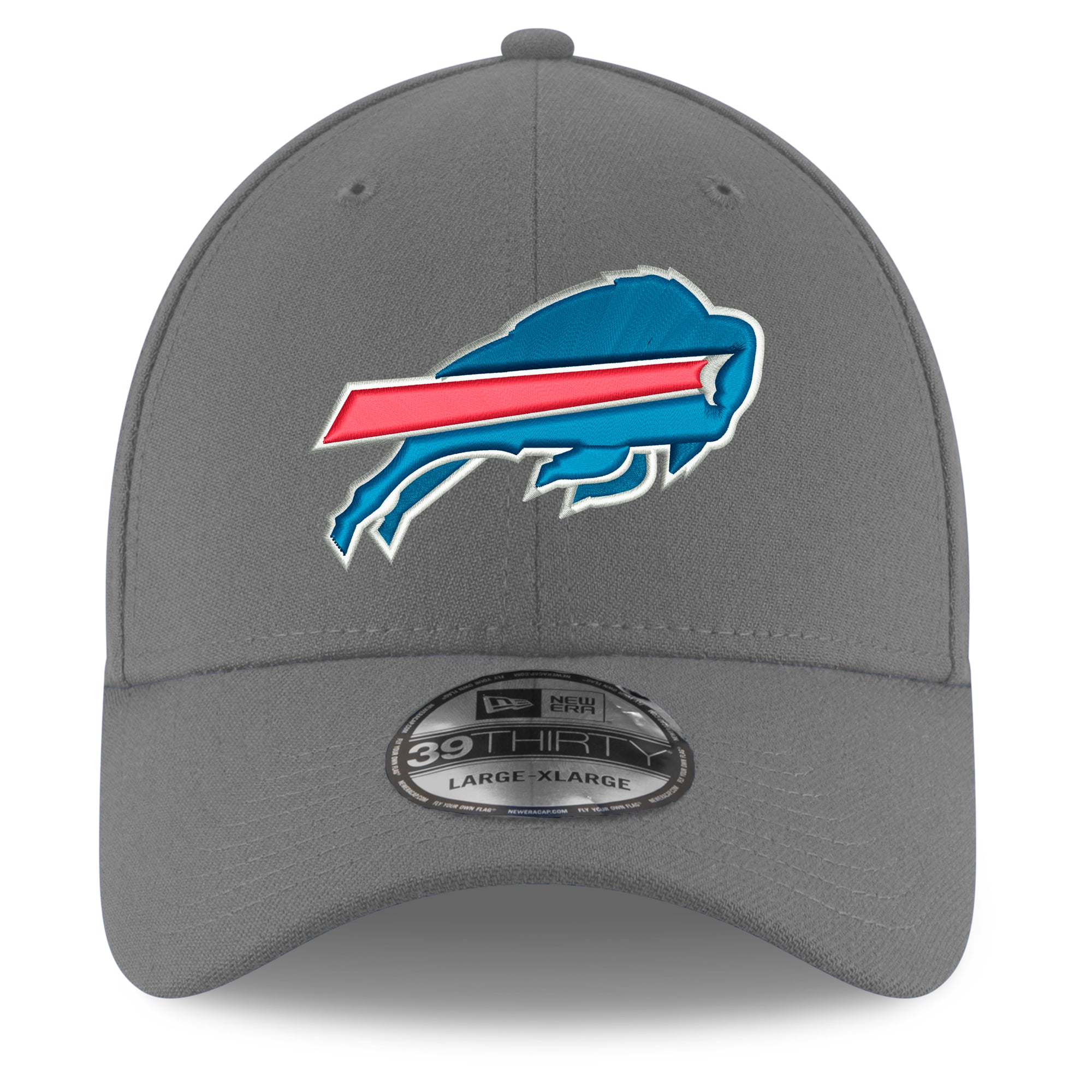 Casquette extensible New Era grise Buffalo Bills Alternate 39THIRTY pour homme