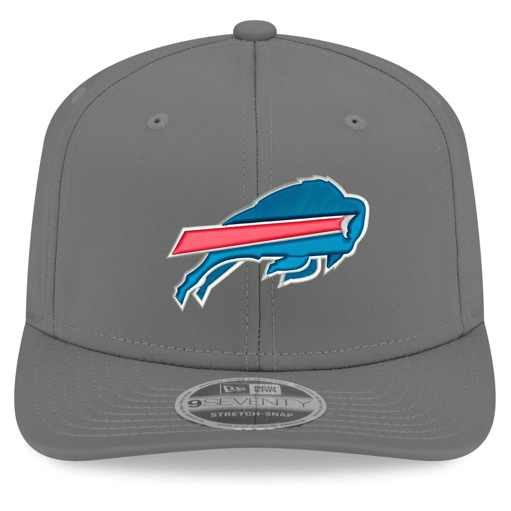 Men's  New Era Gray Buffalo Bills Alternate 9SEVENTY Adjustable Hat