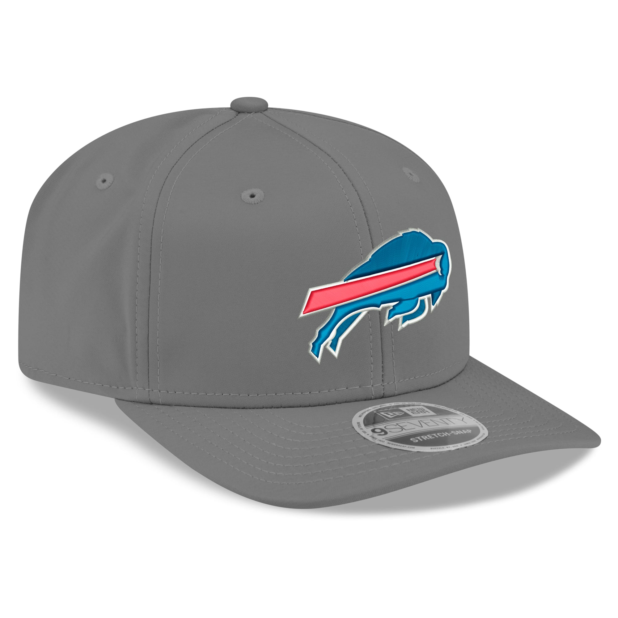 Men's  New Era Gray Buffalo Bills Alternate 9SEVENTY Adjustable Hat