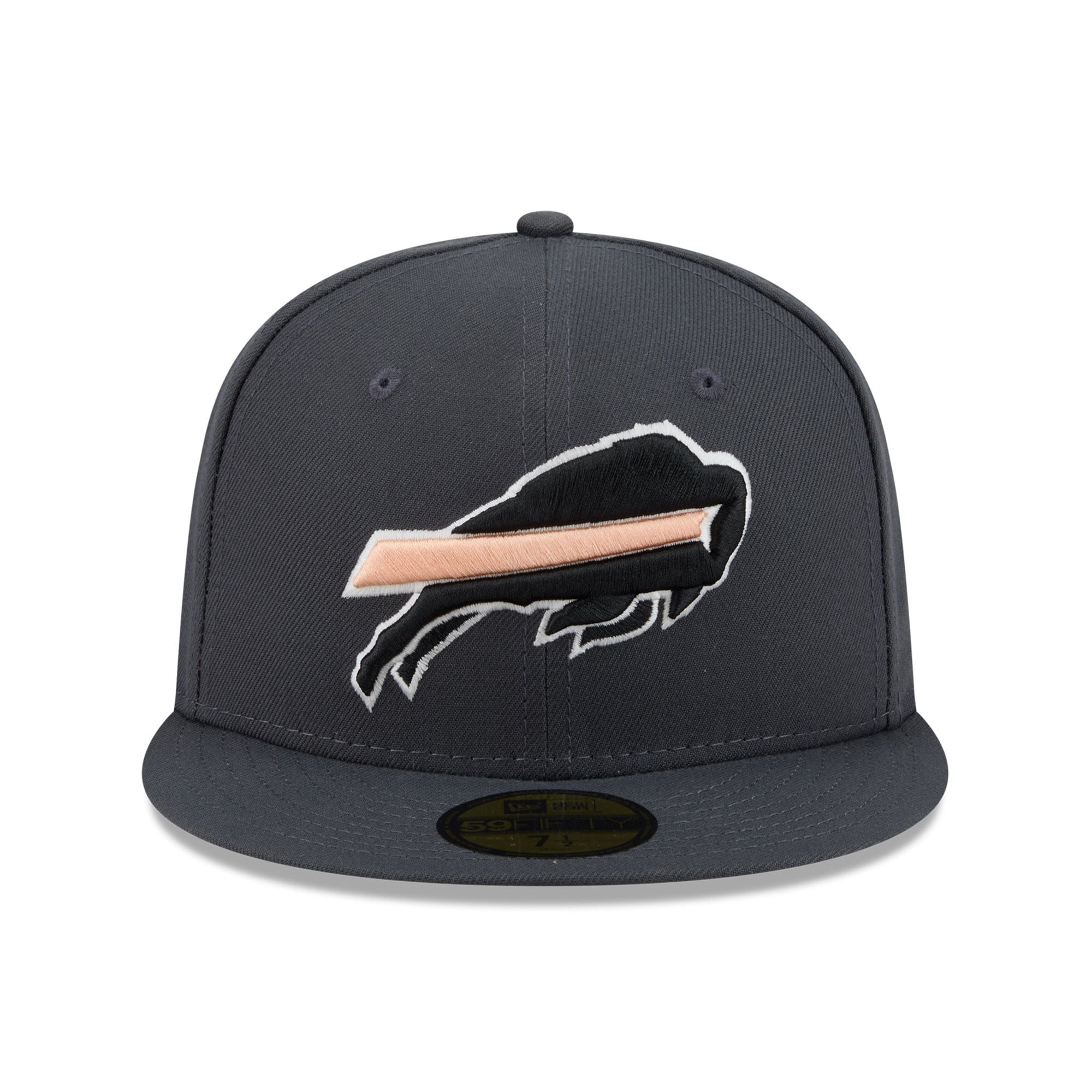Casquette ajustée New Era 59FIFTY grise Buffalo Bills pour homme