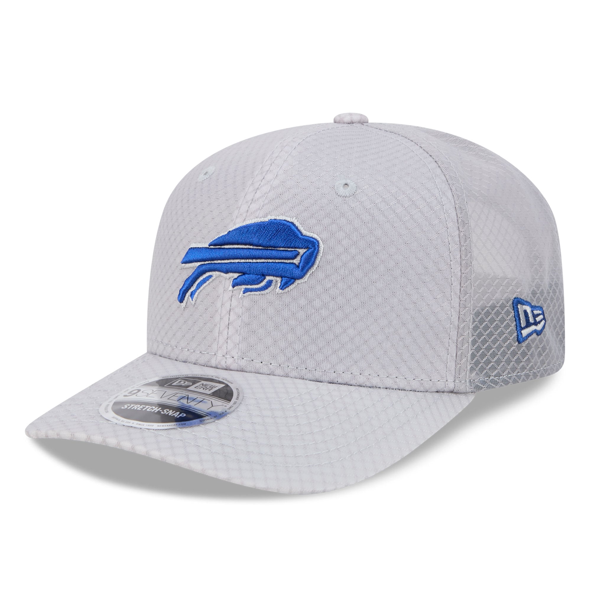 Casquette ajustable New Era Buffalo Bills grise pour homme 9SEVENTY