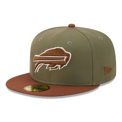 Buffalo Bills New Era Color Pack 59FIFTY Fitted Hat - Olive/Brown
