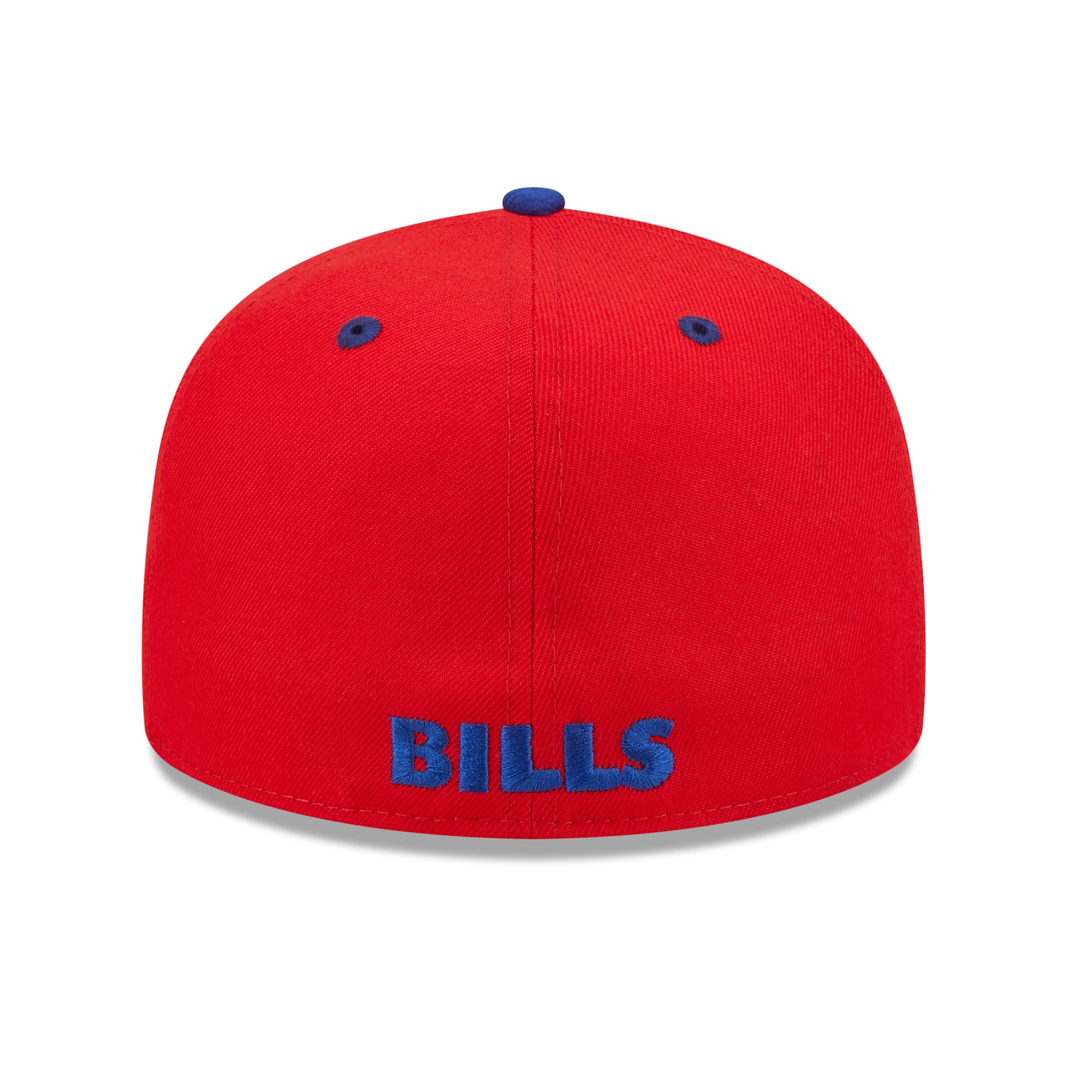 Men's New Era  Red/Royal Buffalo Bills Flipside 2Tone 59FIFTY Fitted Hat