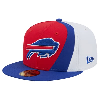 Buffalo Bills New Era Shock 59FIFTY Fitted Hat - Red/Royal
