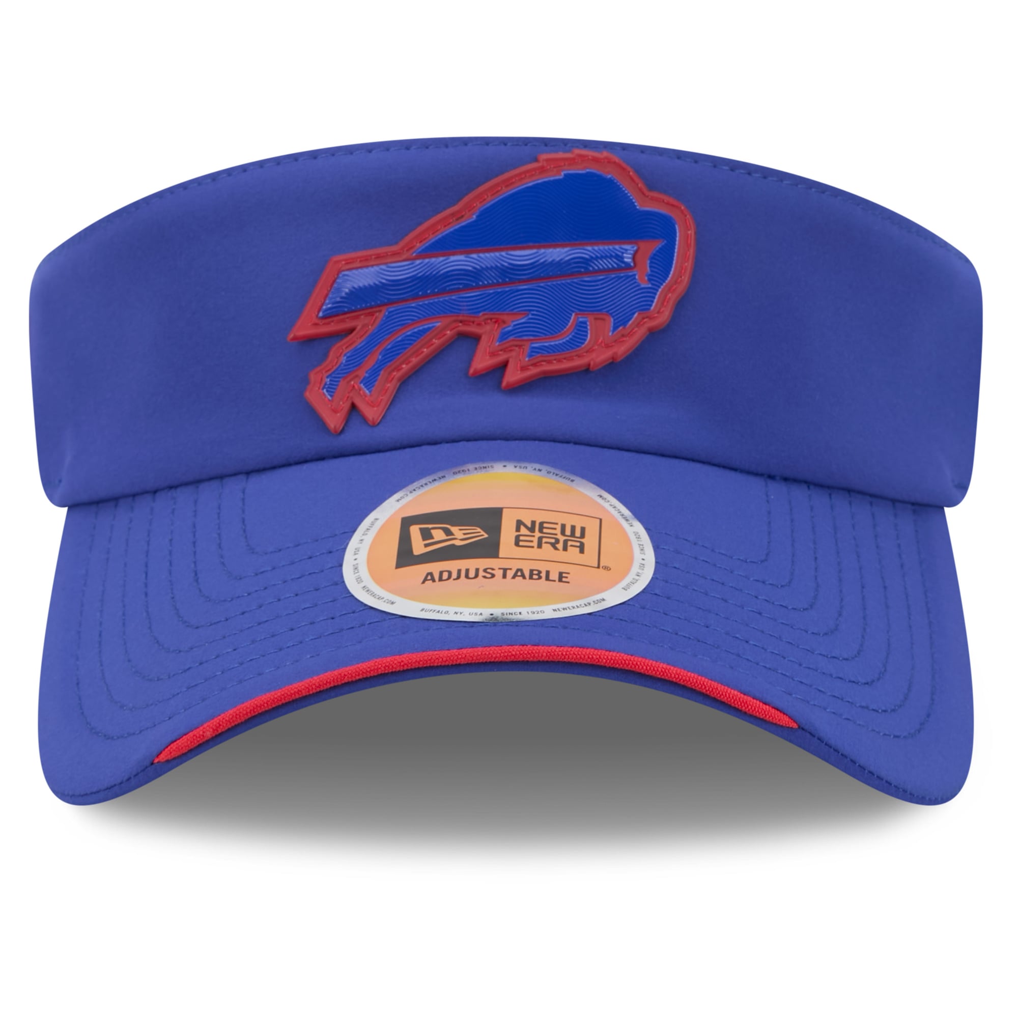 Men's New Era Royal Buffalo Bills 2026 Sideline Adjustable Visor