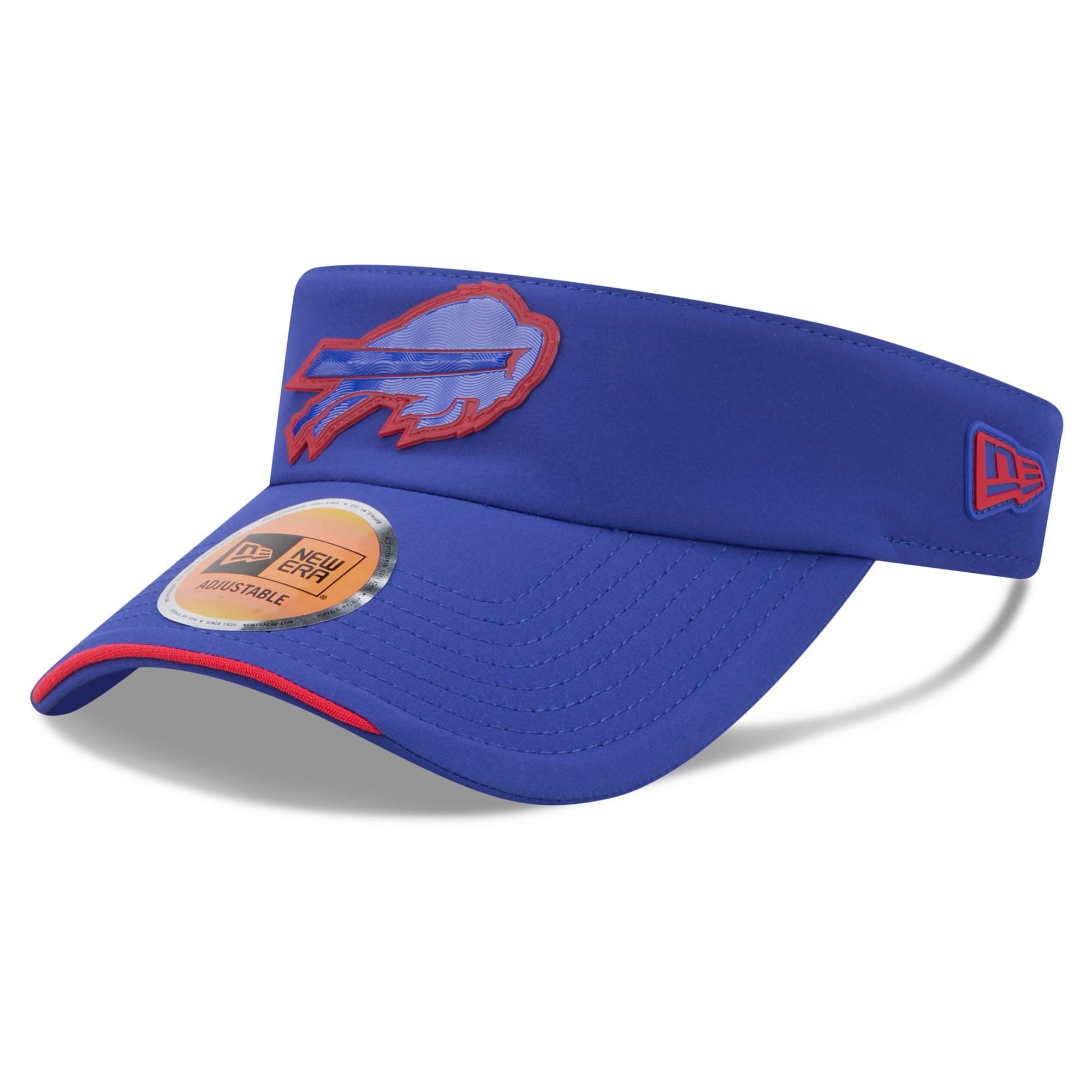 Men's New Era Royal Buffalo Bills 2026 Sideline Adjustable Visor