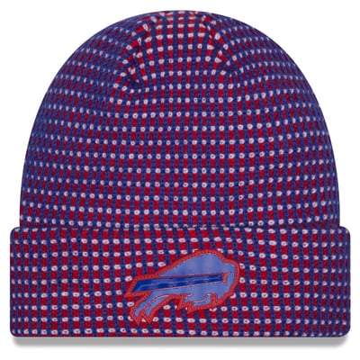 Buffalo Bills New Era 2026 Sideline Cold Weather Cuffed Knit Hat - Royal