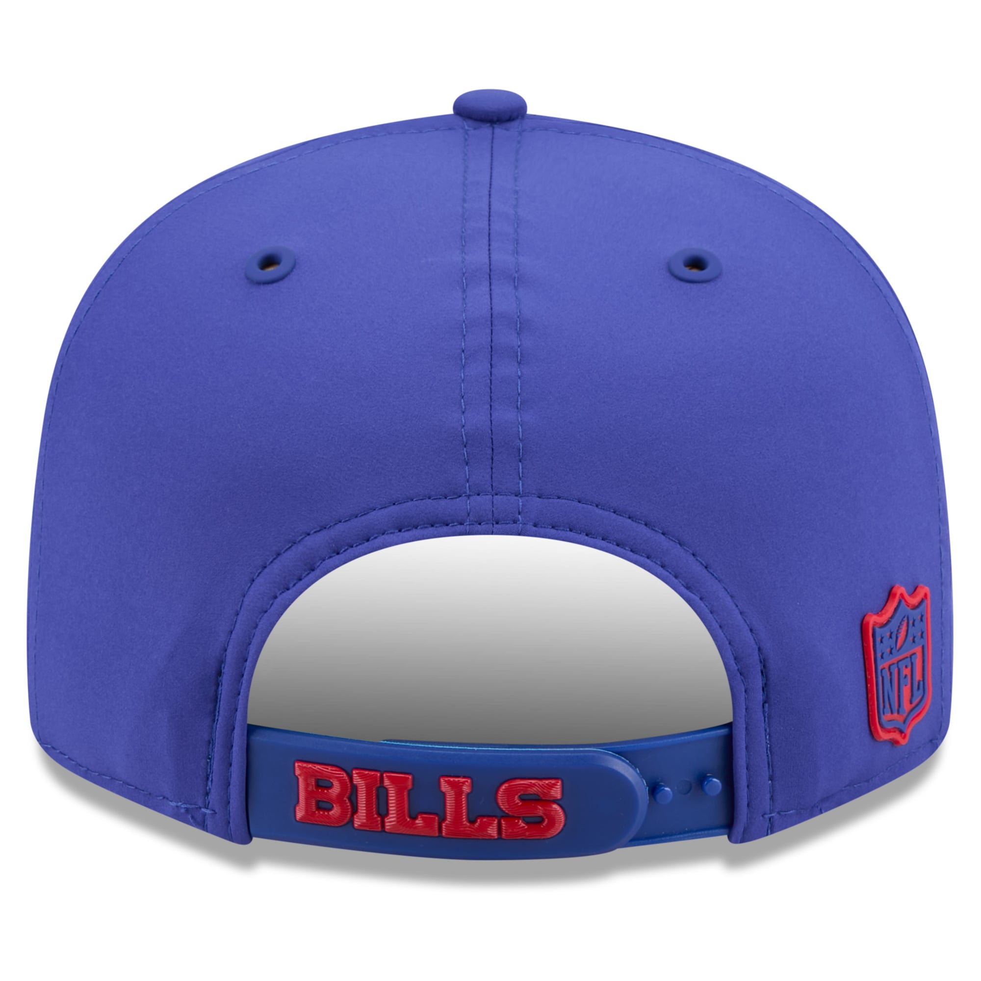 Men's New Era Royal Buffalo Bills 2026 Sideline Split Panel 9FIFTY Snapback Hat