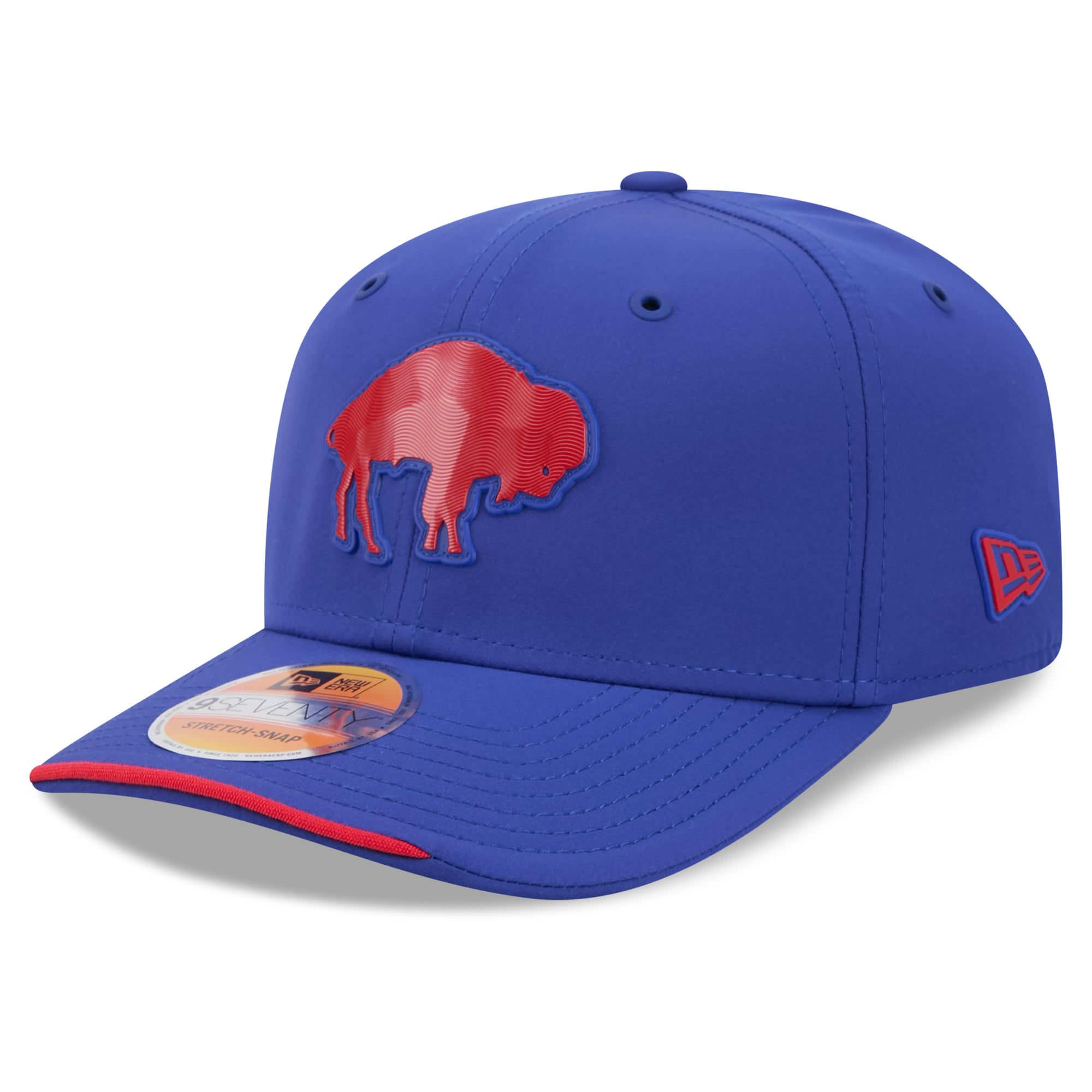 Men's New Era Royal Buffalo Bills 2026 Sideline Throwback 9SEVENTY Adjustable Hat
