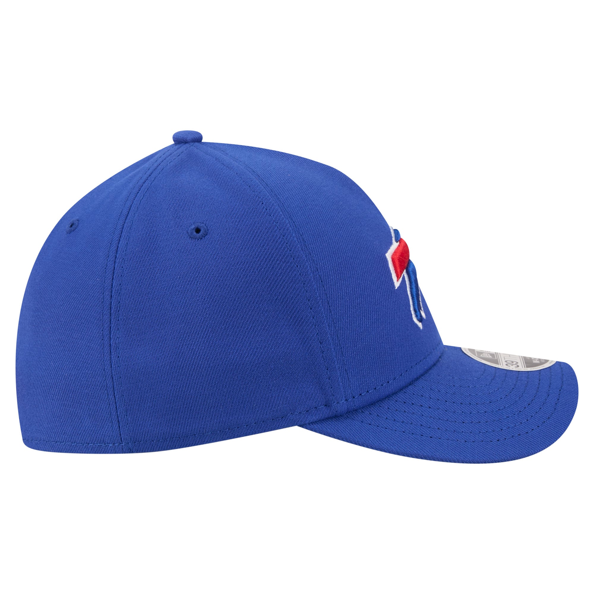 Men's New Era Royal Buffalo Bills 39THIRTY M-Crown A-Frame Stretch Hat