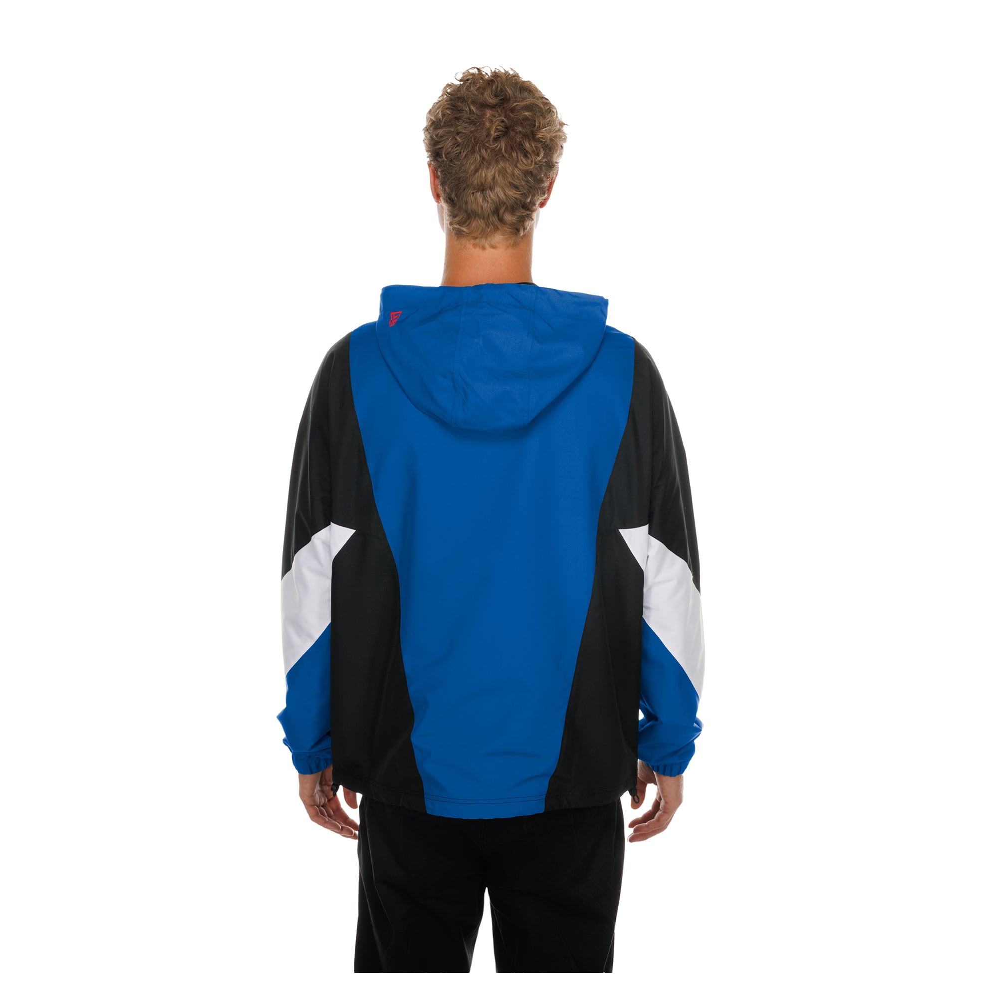 Men's New Era  Royal Buffalo Bills Quarter-Zip Windbreaker Jacket