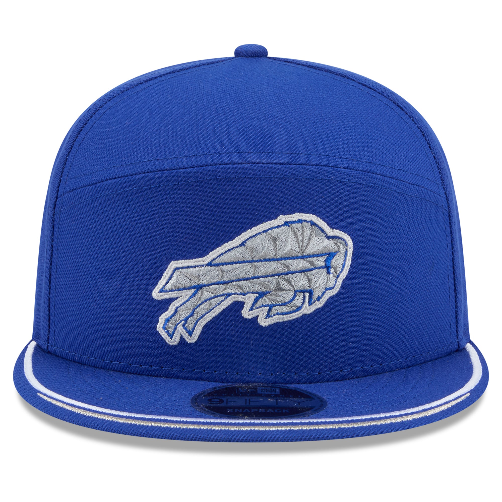 Men's New Era Royal Buffalo Bills Rivalries Collection Split Panel 9FIFTY Snapback Hat