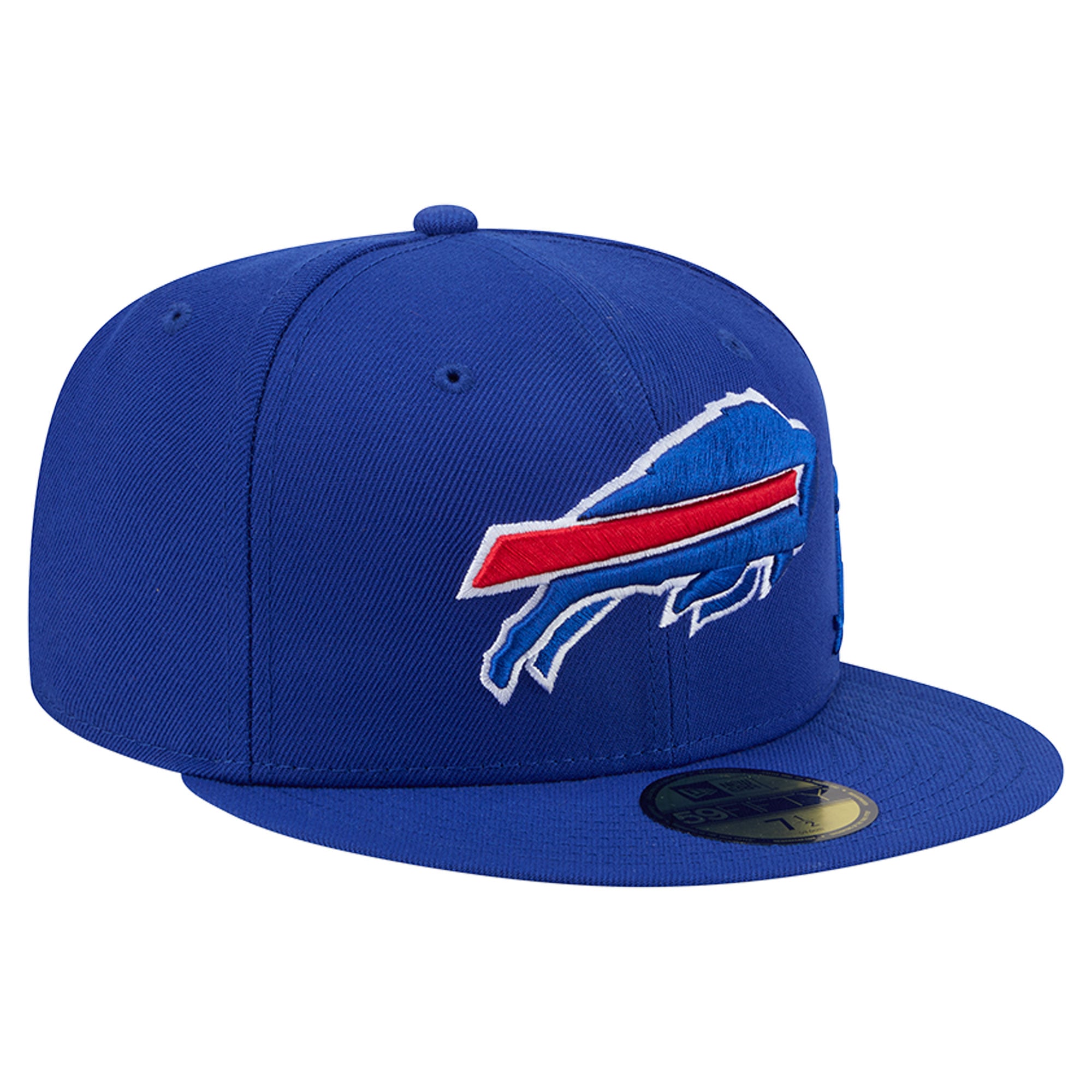 Casquette ajustée New Era Royal Buffalo Bills Side Script 59FIFTY pour homme