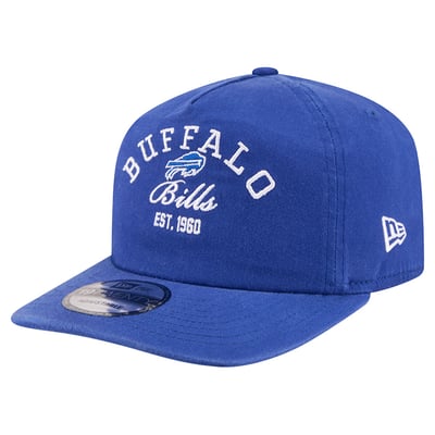 Buffalo Bills New Era Stacked 19TWENTY Adjustable Hat - Royal