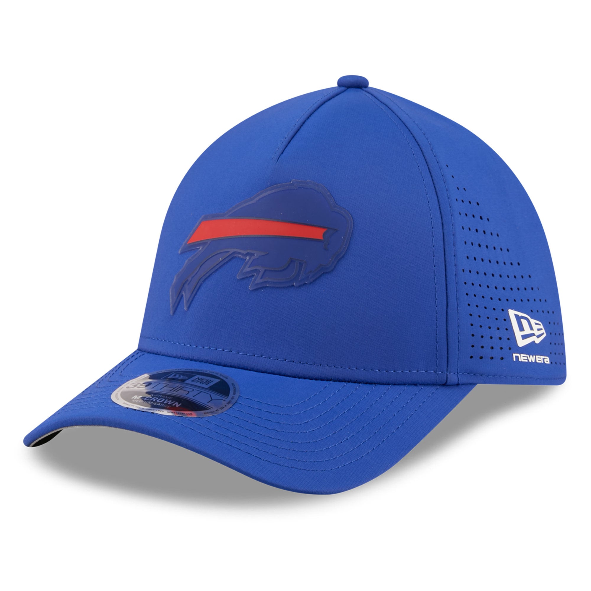 Casquette New Era Royal Buffalo Bills Tonal 39THIRTY A-Frame Flex pour homme