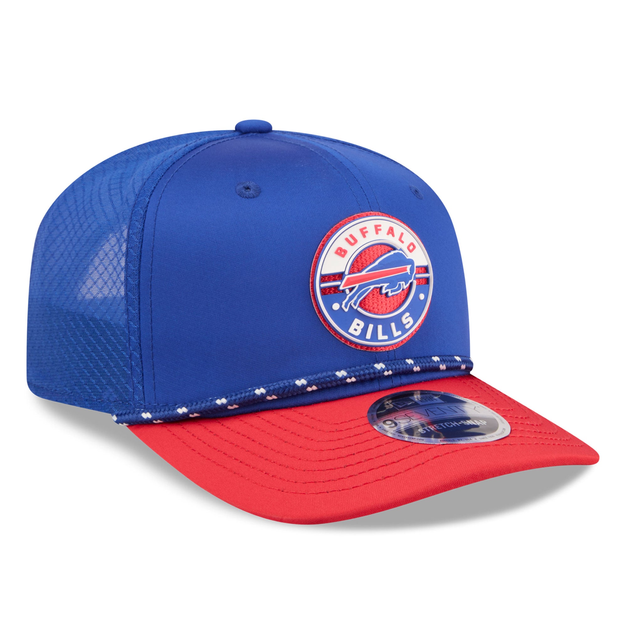 Casquette ajustable New Era Royal/Rouge Buffalo Bills Game 9SEVENTY pour homme