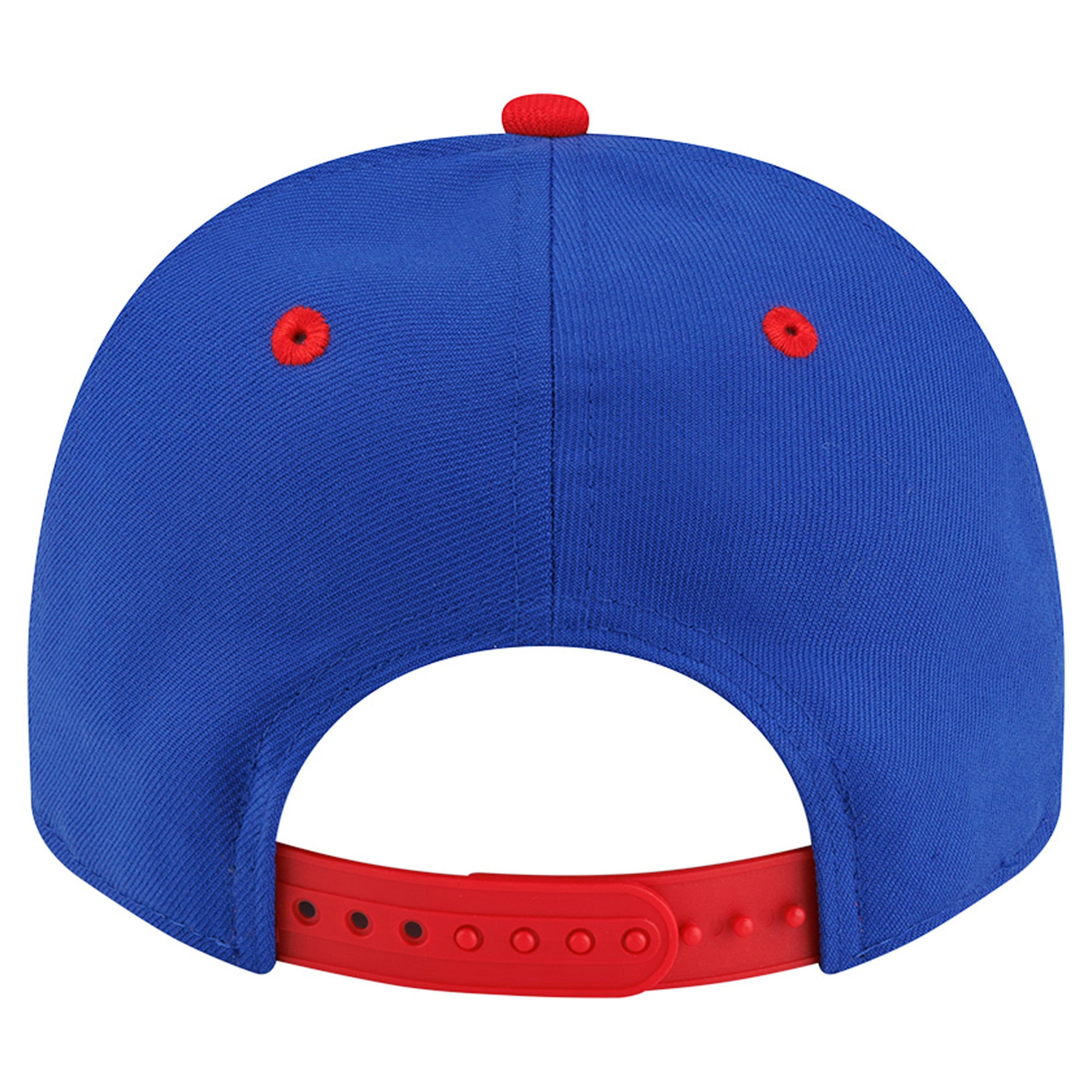 Casquette snapback New Era 9FIFTY Pixel A-Frame pour homme, bleu royal/rouge, Buffalo Bills