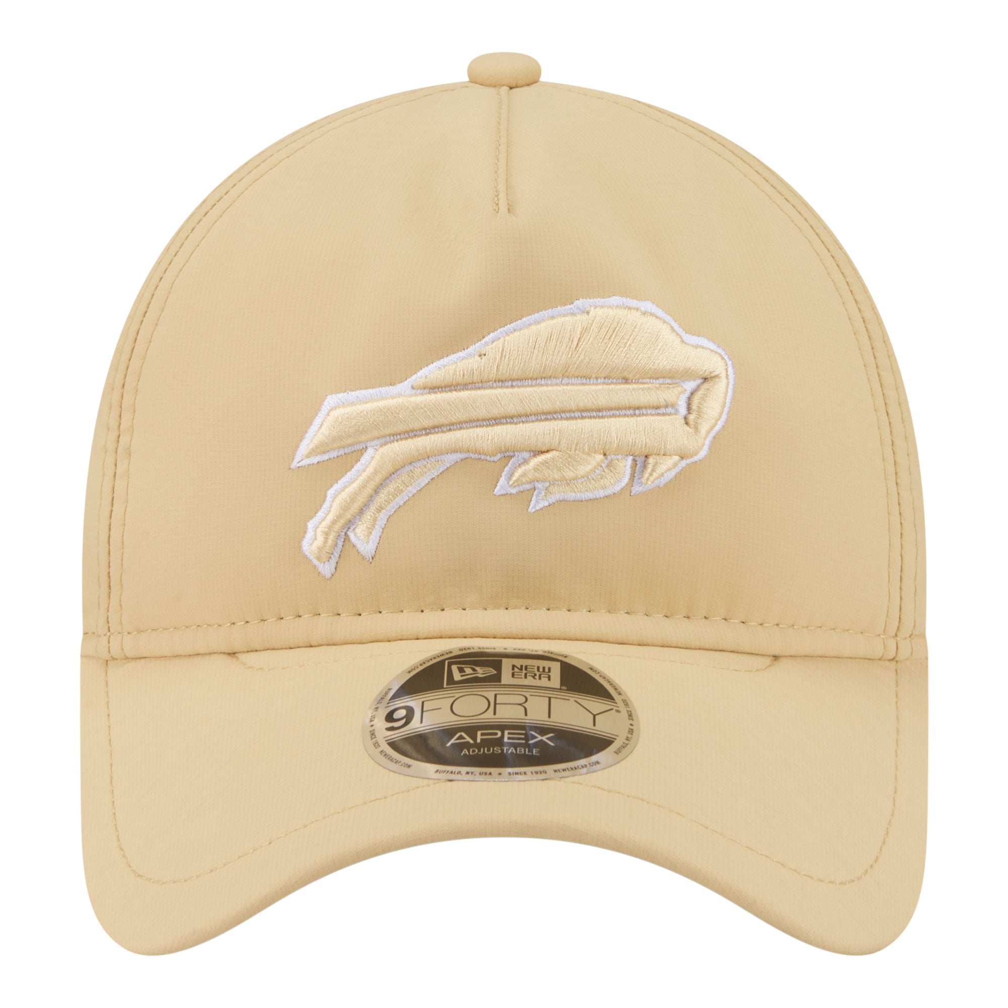 Men's New Era Tan Buffalo Bills Apex 9FORTY Adjustable Hat