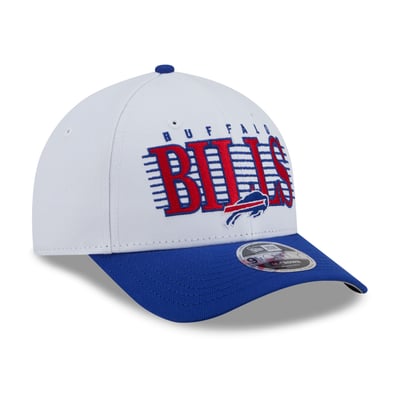 Buffalo Bills New Era Loyal 9FORTY M-Crown Adjustable Hat - White